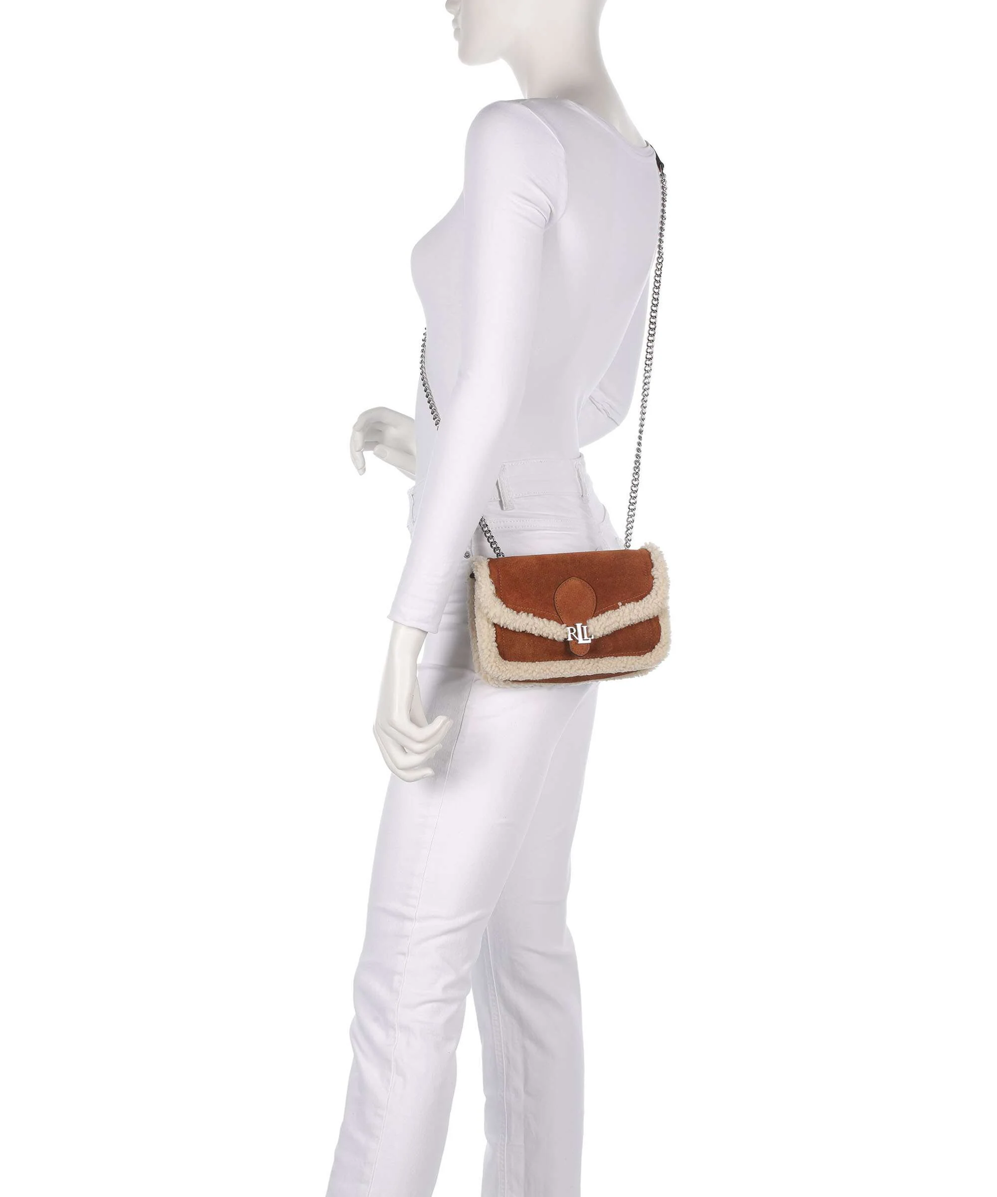Lauren Ralph Lauren Bradley Large Portefeuille lauren tan/natural - Image 3