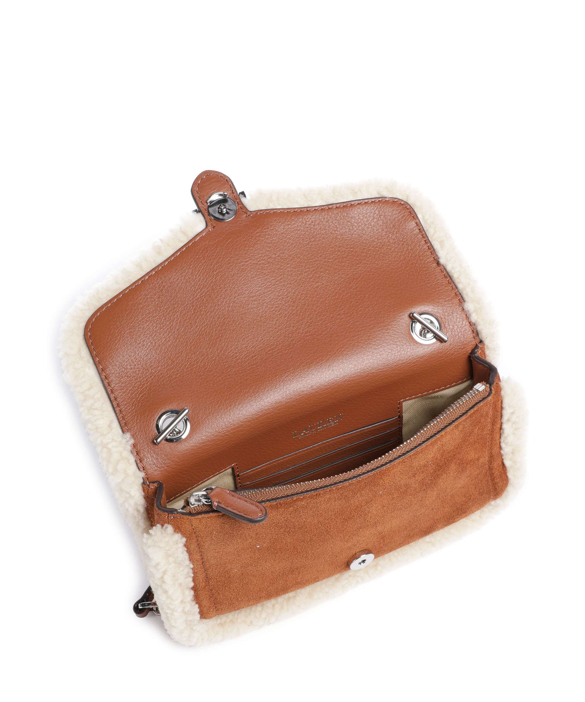 Lauren Ralph Lauren Bradley Large Portefeuille lauren tan/natural - Image 6