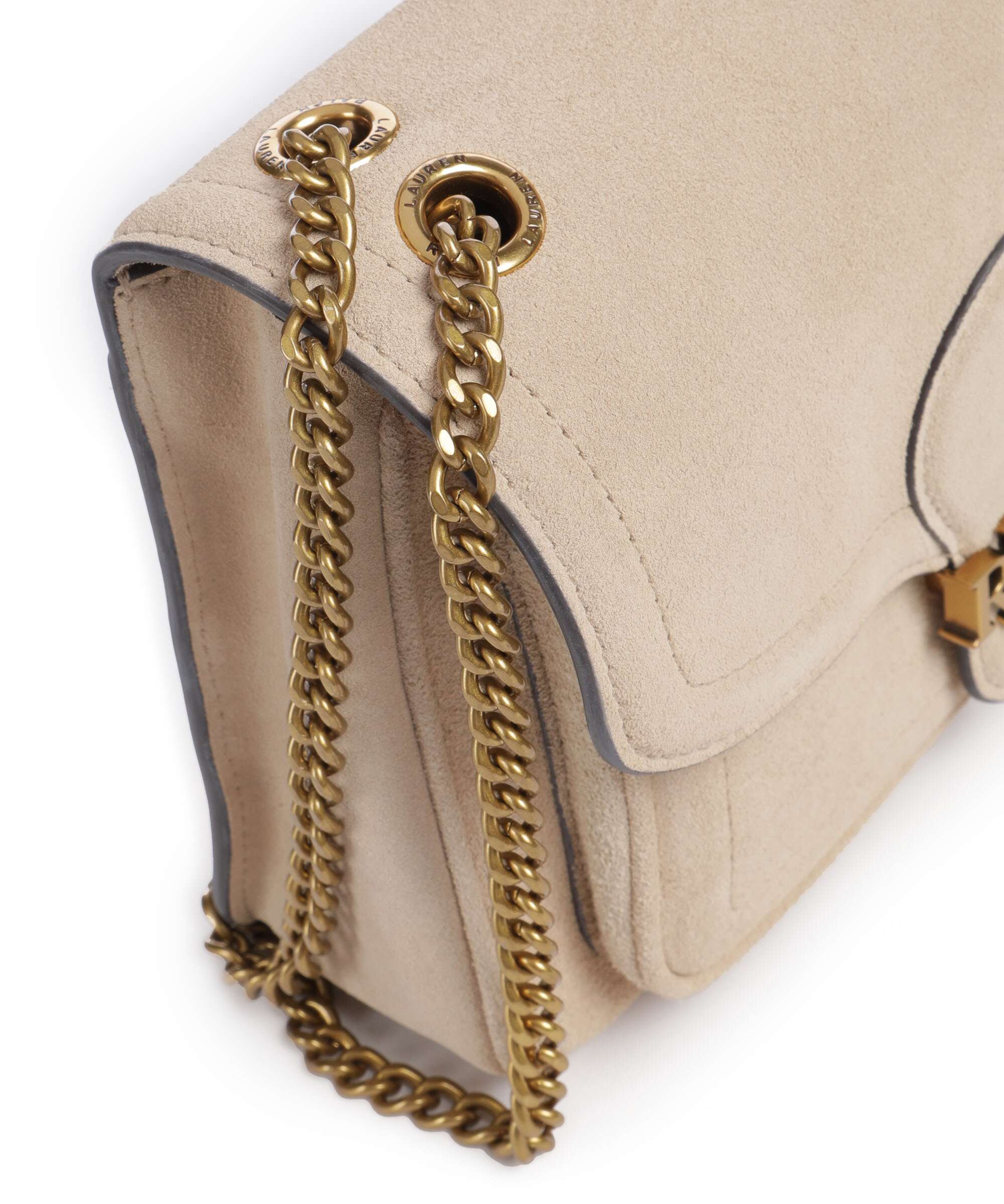 Lauren Ralph Lauren Bradley Small Sac porté épaule sand dune - Image 5