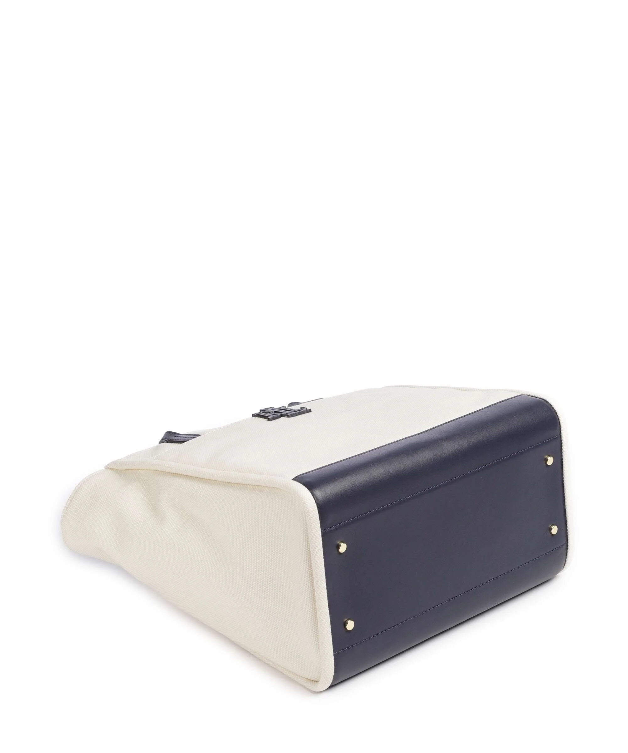 Lauren Ralph Lauren Cameryn Large Cabas natural/refined navy - Image 4