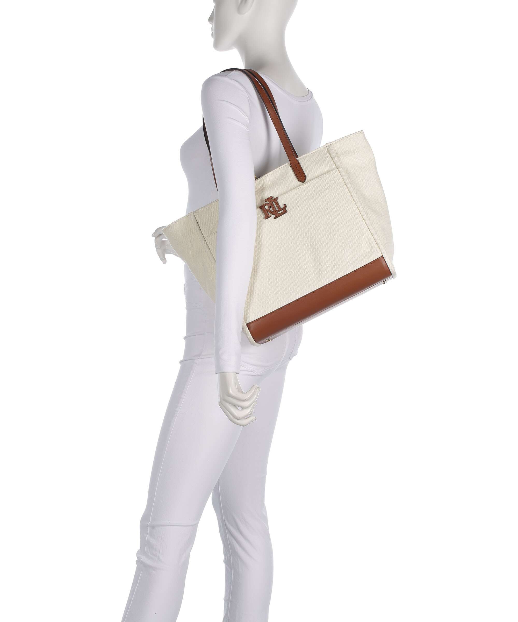 Lauren Ralph Lauren Cameryn Large Cabas natural/lauren tan - Image 3
