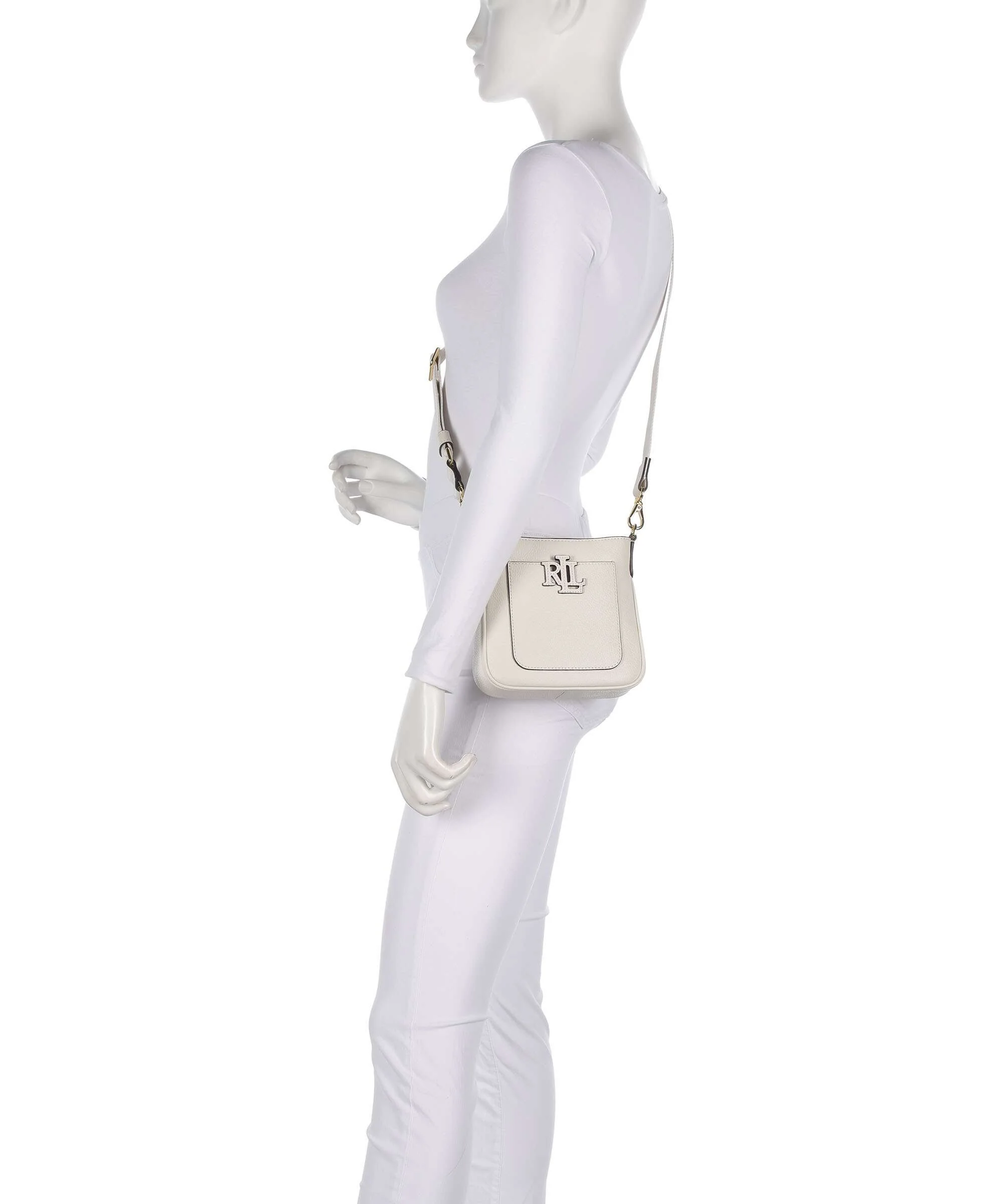 Lauren Ralph Lauren Cameryn Small Sac bandoulière soft white - Image 3