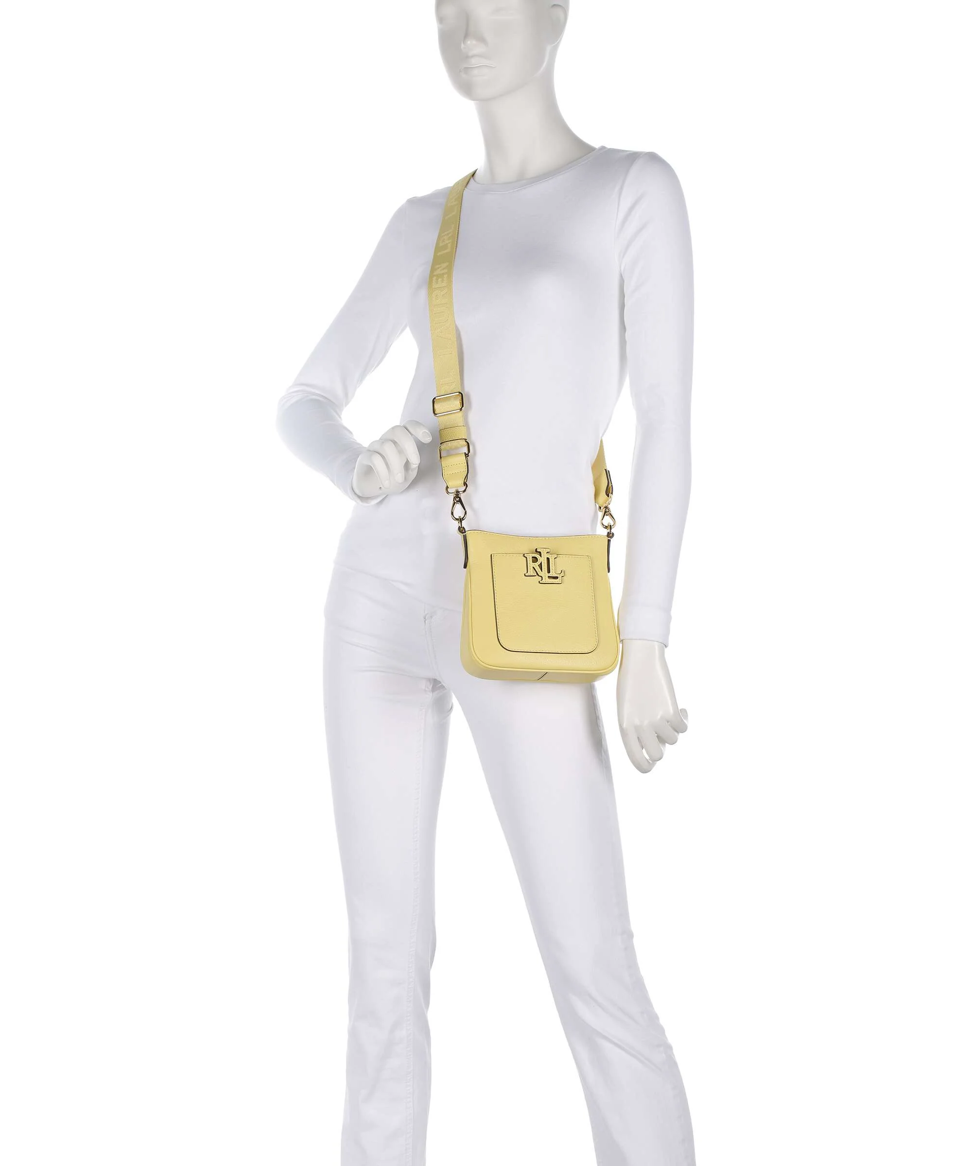 Lauren Ralph Lauren Cameryn Small Sac bandoulière lemon sorbet - Image 3
