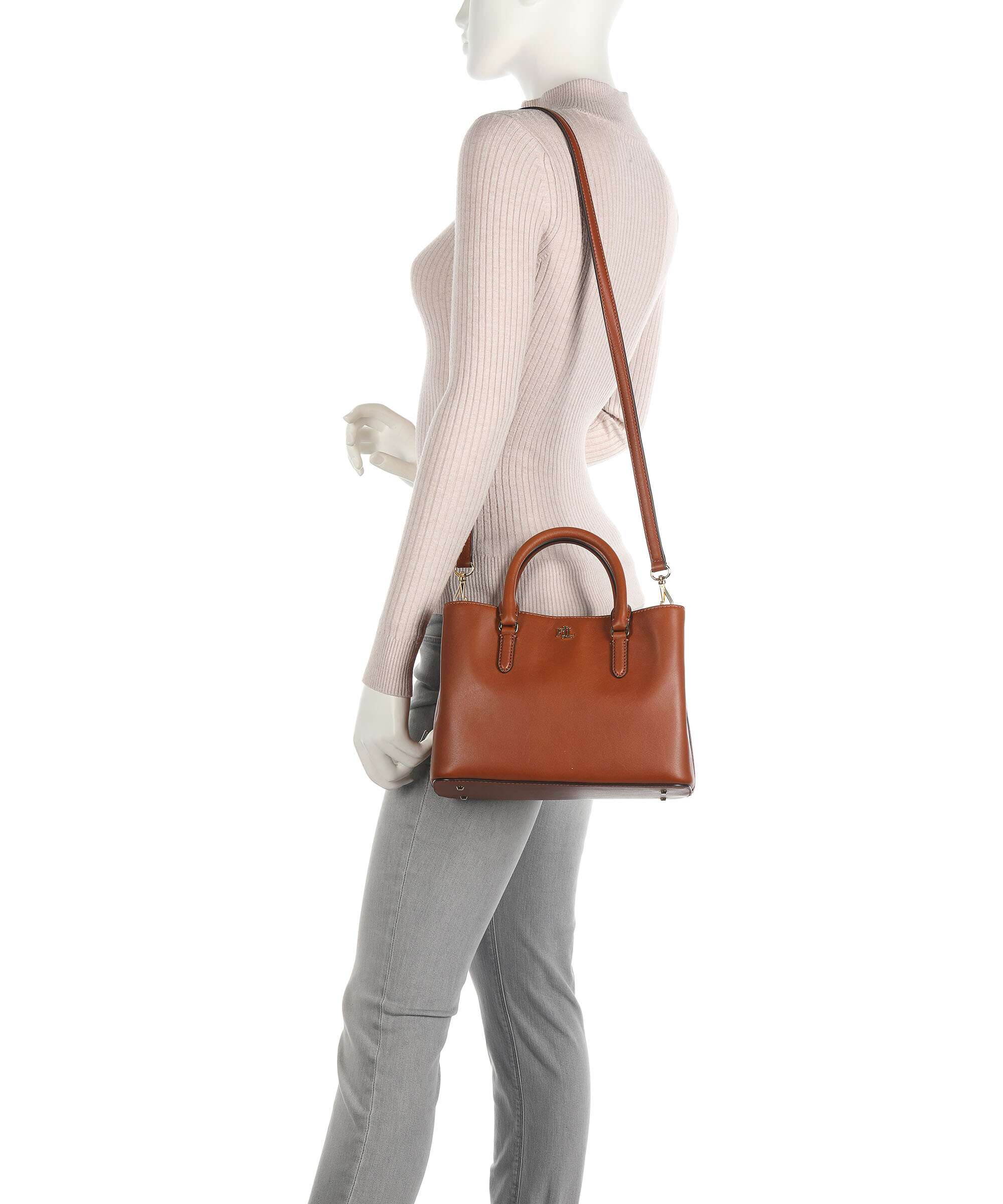 Lauren Ralph Lauren Marcy 26 Sac à main lauren tan - Image 3