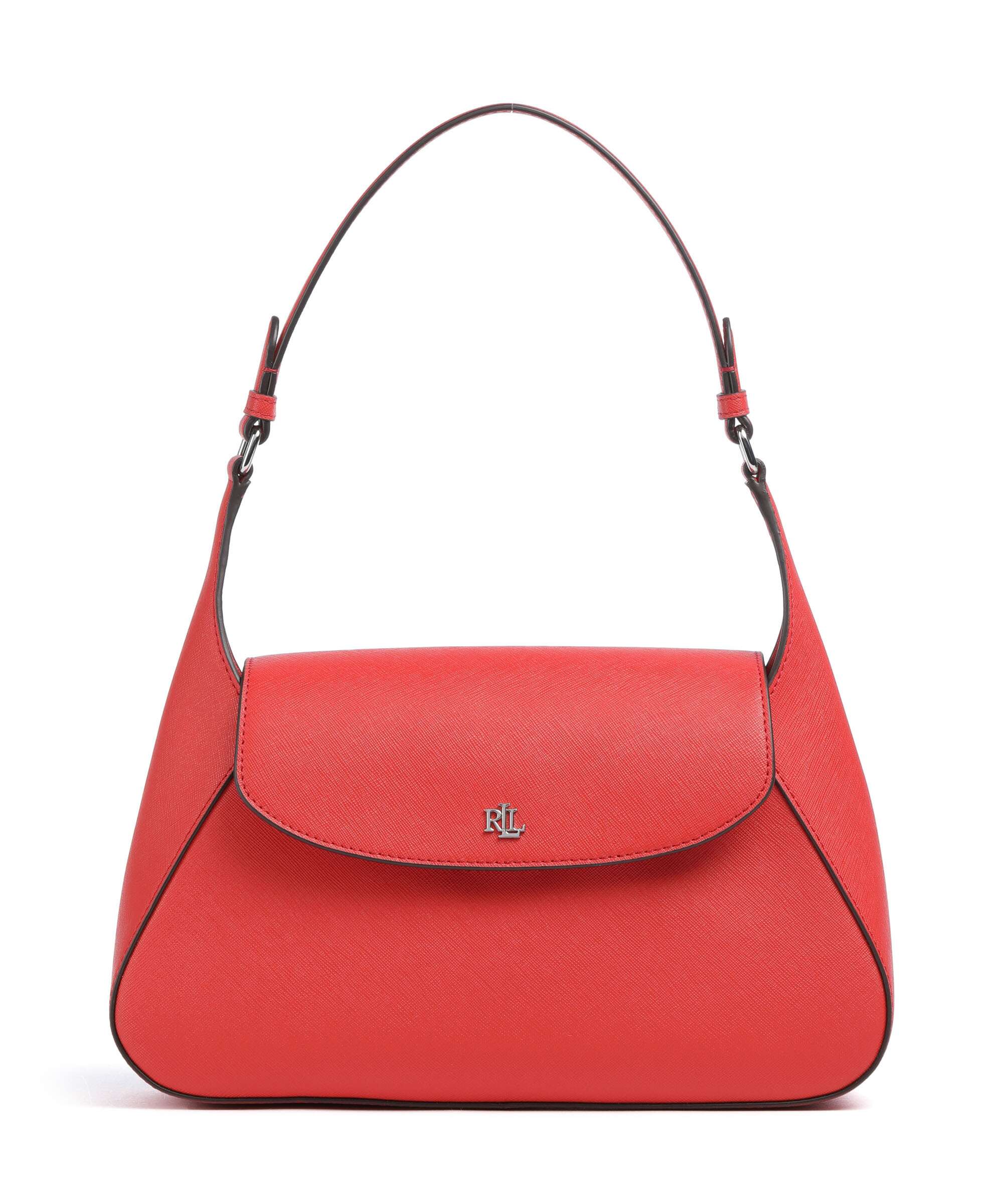 Lauren Ralph Lauren Schylar Medium Sac porté épaule bright vermillion