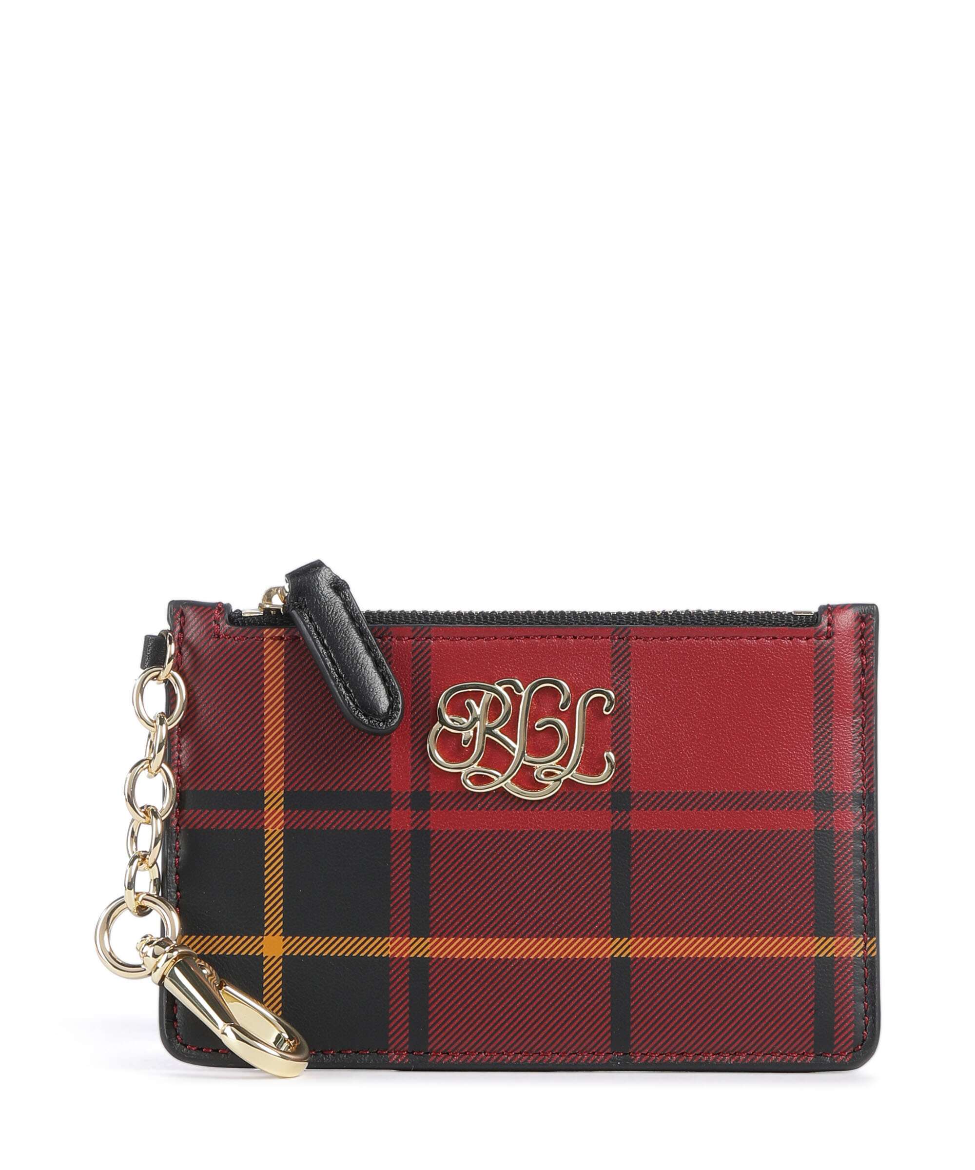 Lauren Ralph Lauren Small Étui à cartes crédit holiday tartan/black