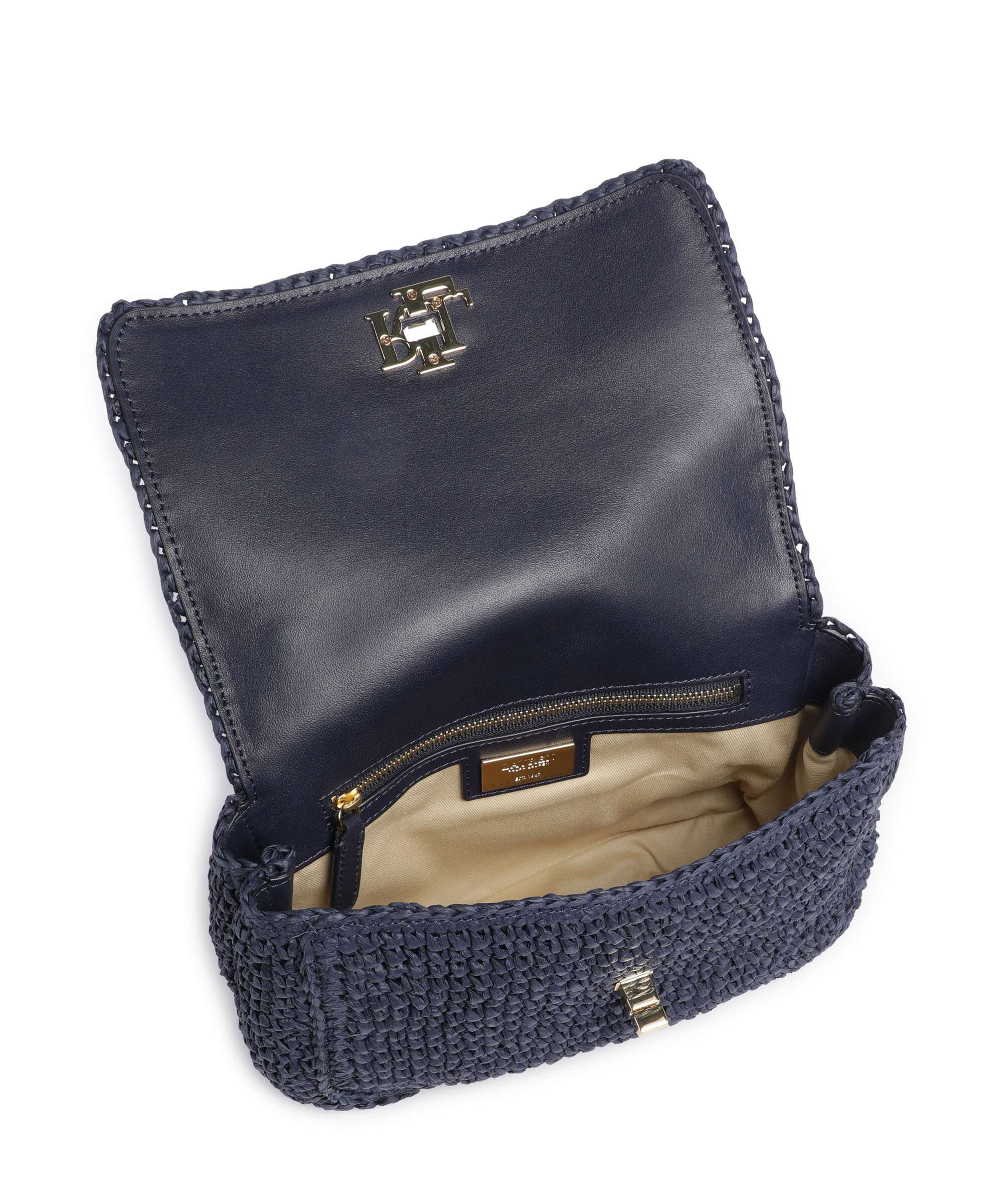 Lauren Ralph Lauren Sophee 22 Sac porté épaule refined navy - Image 7