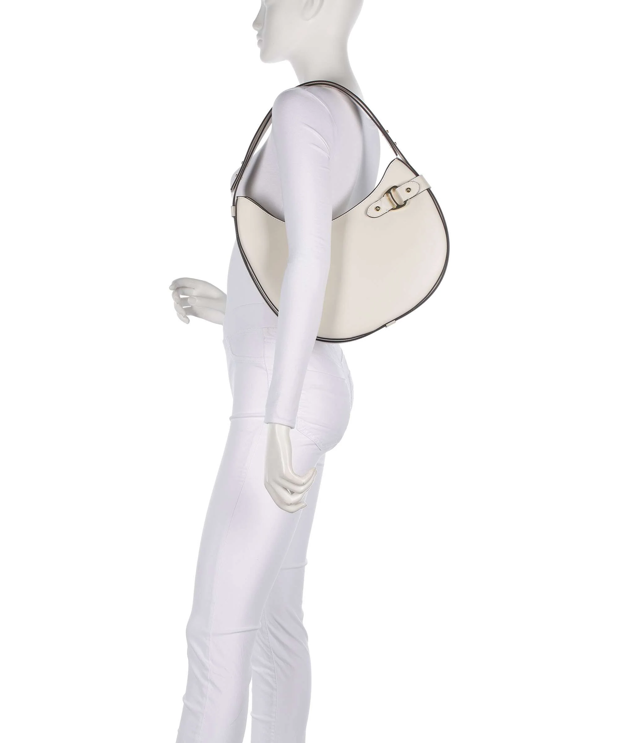 Lauren Ralph Lauren Tasha Large Sac porté épaule soft white - Image 3