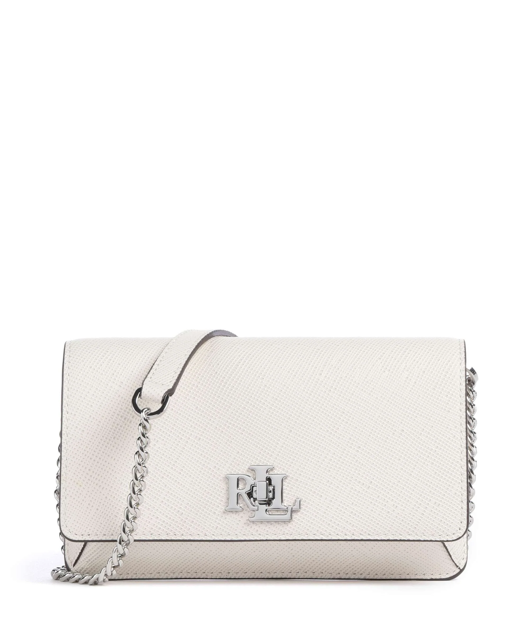 Lauren Ralph Lauren Turn-Lock Sac bandoulière soft white