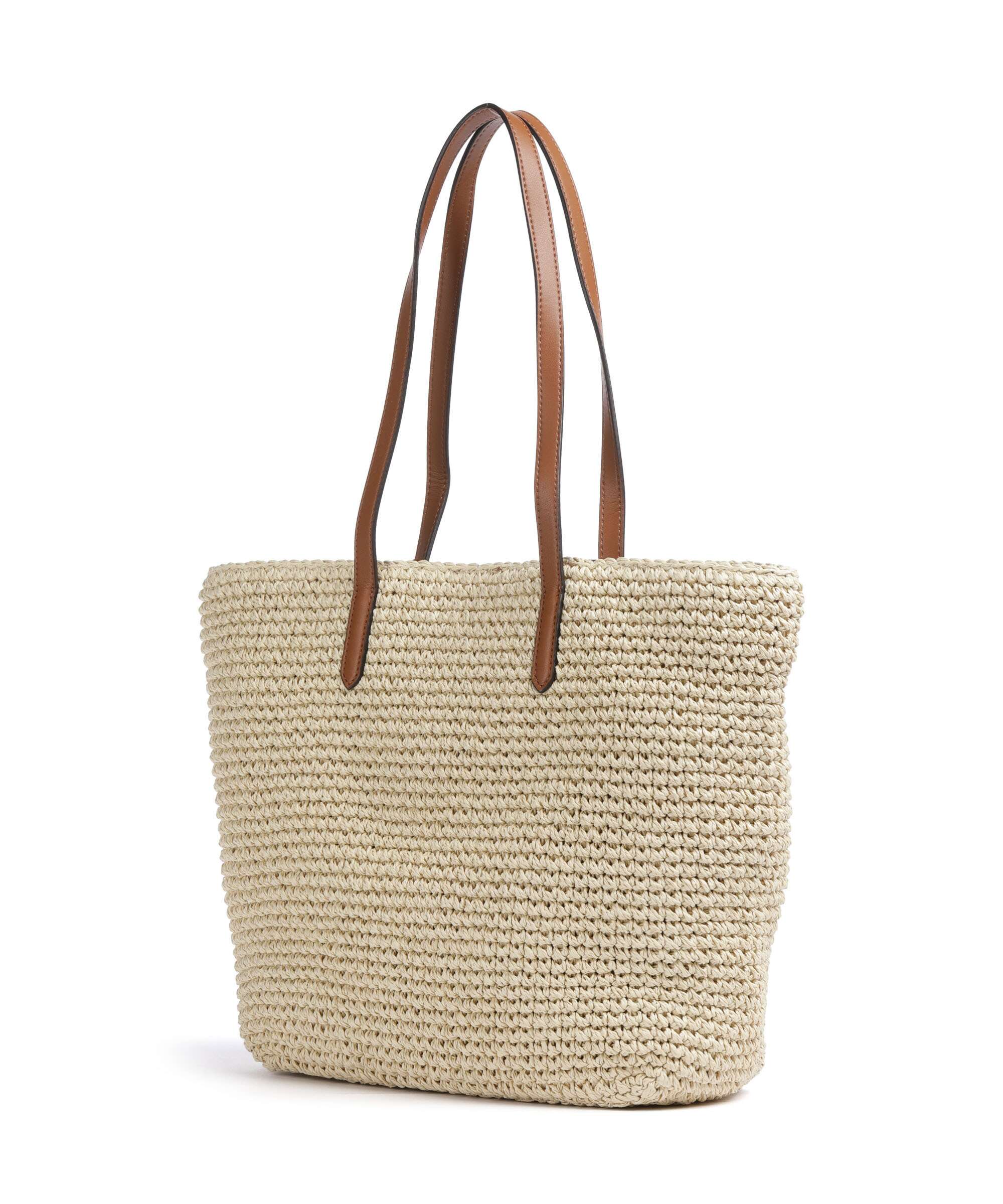 Lauren Ralph Lauren Whitney 29 Straw Cabas natural/lauren tan - Image 2
