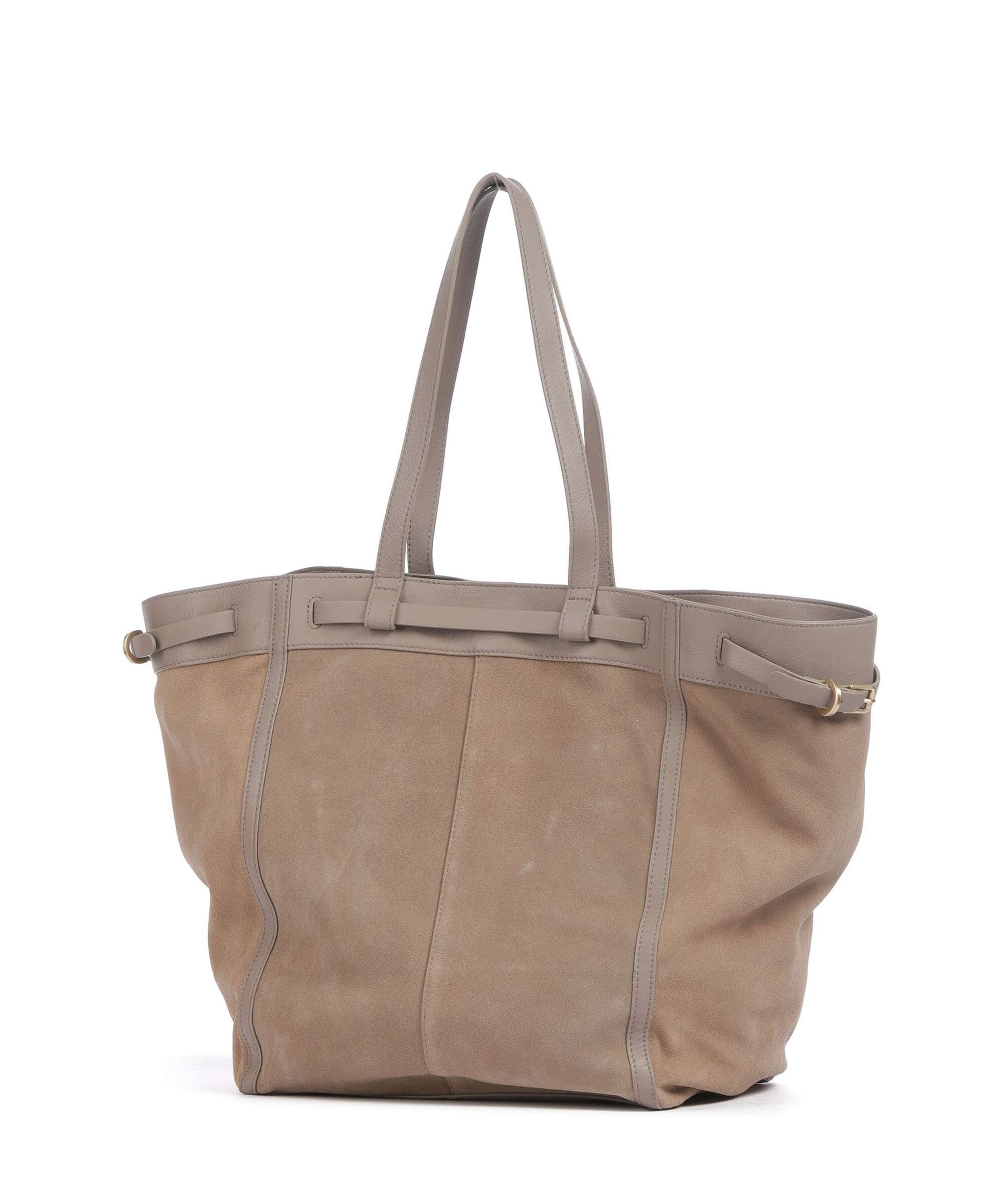 Les Visionnaires Felicia Cozy Cabas mushroom/capuccino beige - Image 2