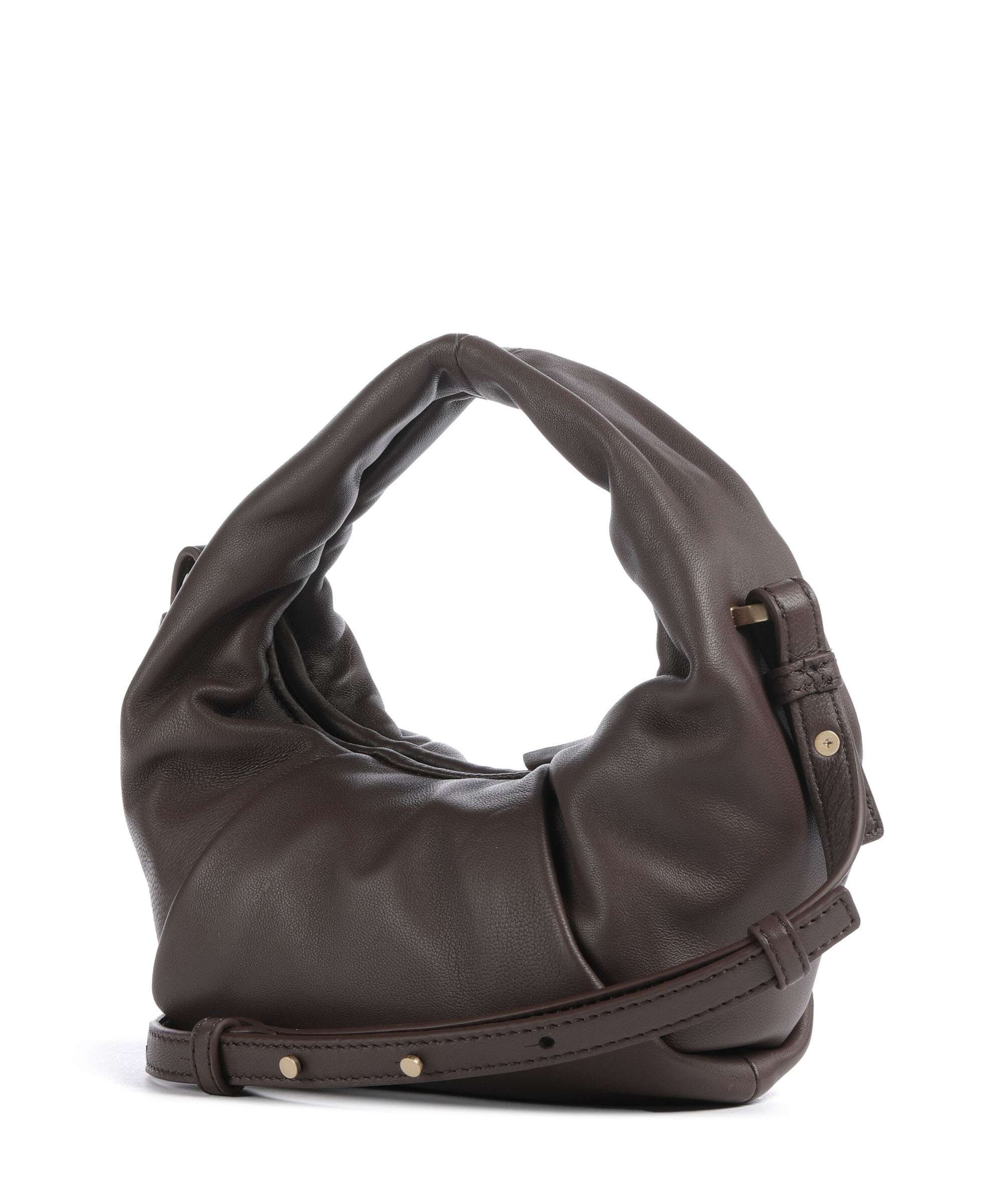 Les Visionnaires Greta Essential Silky Mini Sac bandoulière chocolate - Image 2
