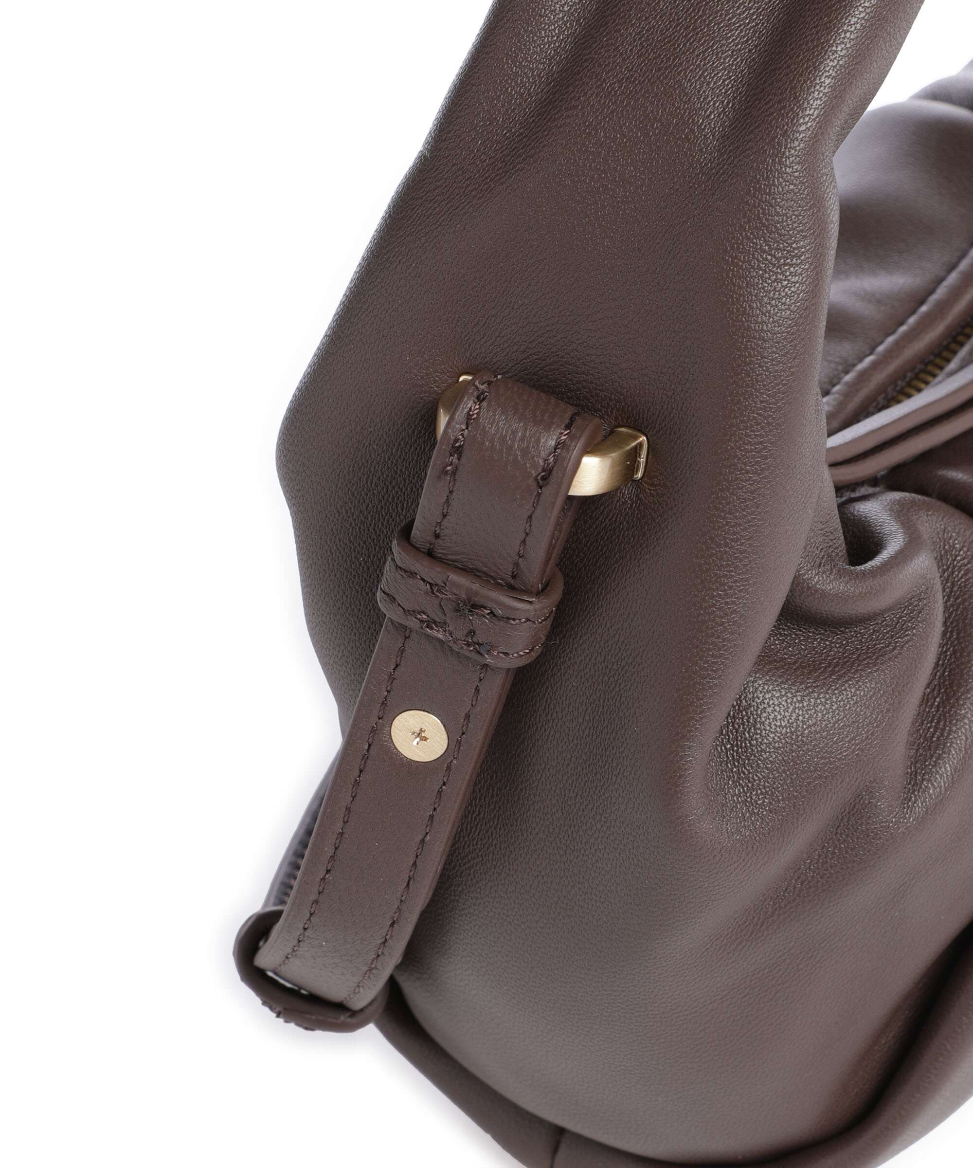 Les Visionnaires Greta Essential Silky Mini Sac bandoulière chocolate - Image 4