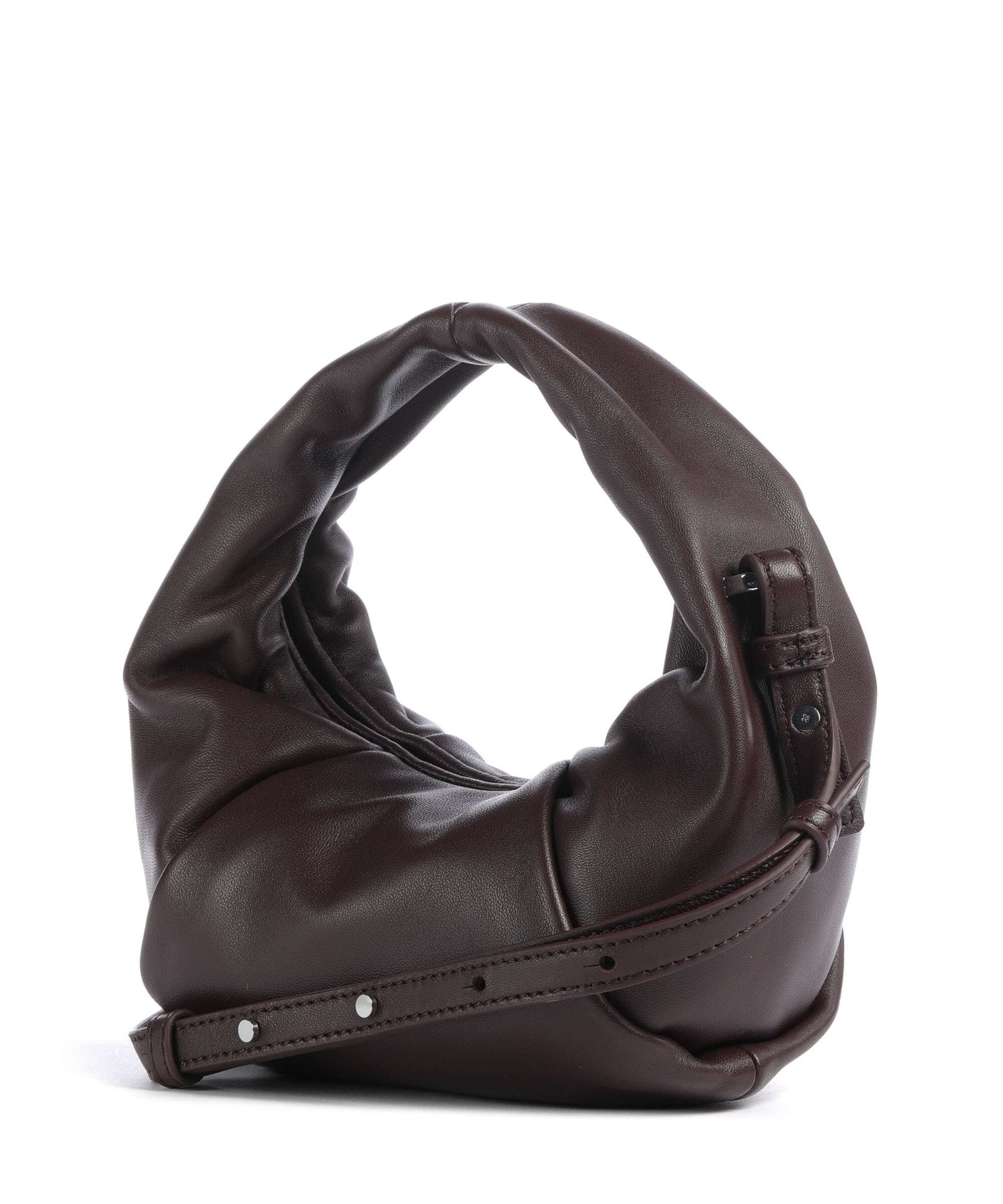 Les Visionnaires Greta Essential Silky Mini Sac bandoulière aubergine - Image 2