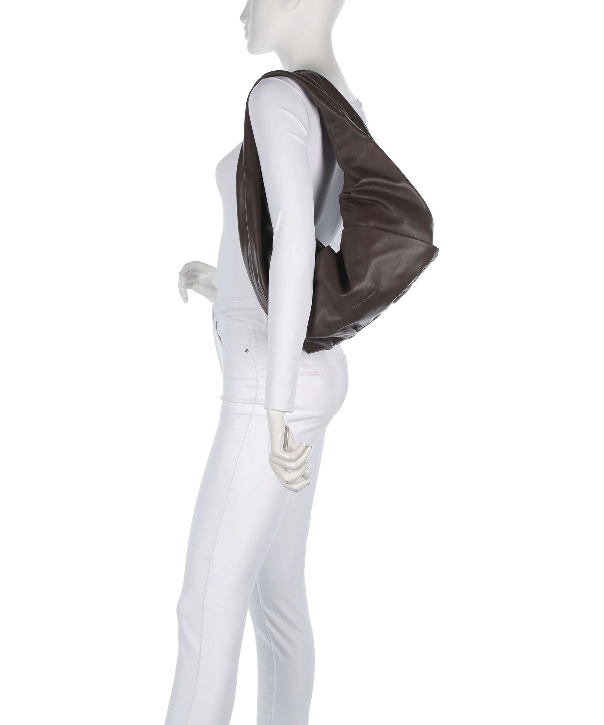 Les Visionnaires Greta Essential Silky Sac fourre-tout chocolate - Image 3