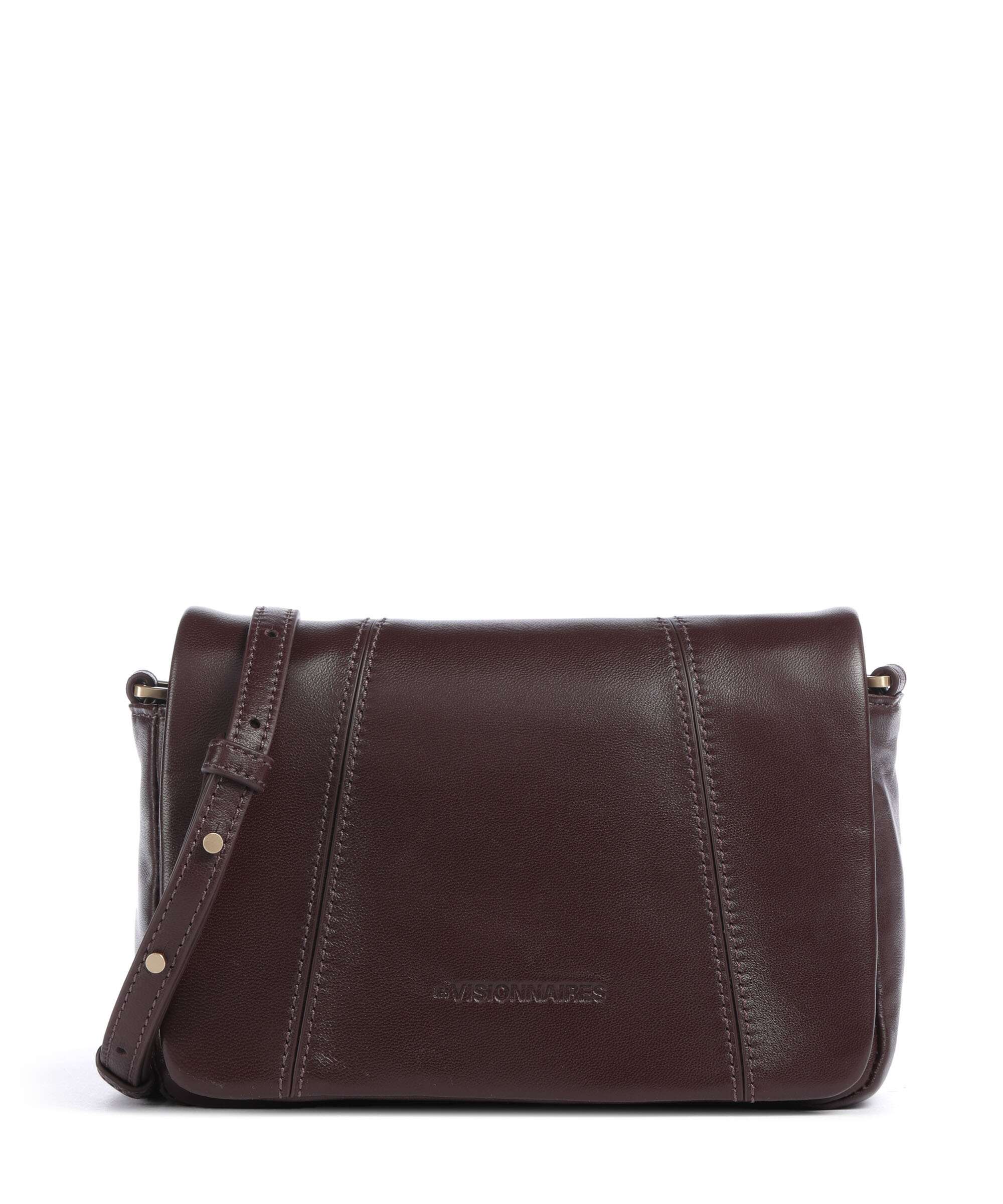 Les Visionnaires Mila Icon Silky Sac bandoulière vinyard red