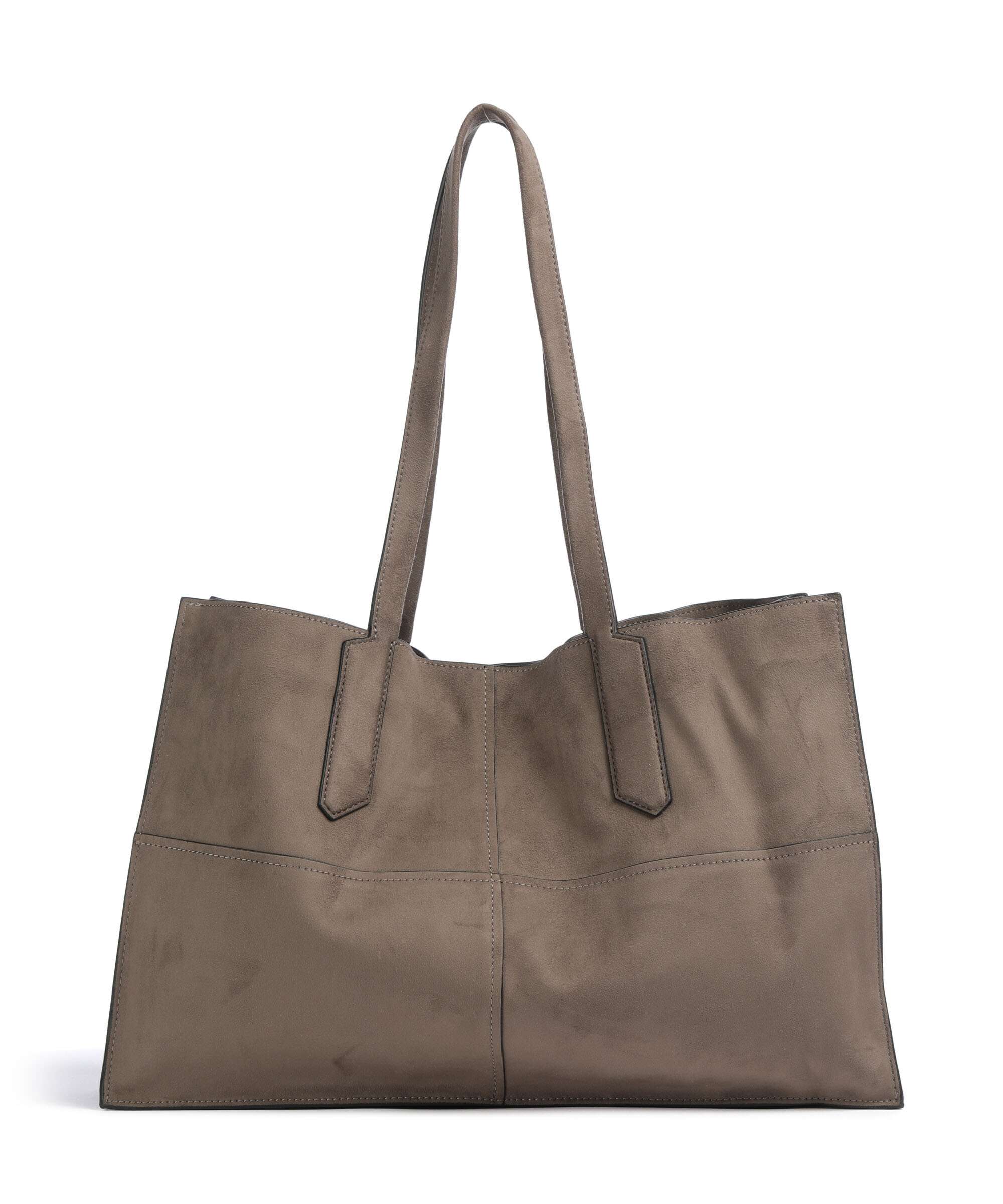 Liebeskind Amy Vegan Suede L Cabas neutral grey