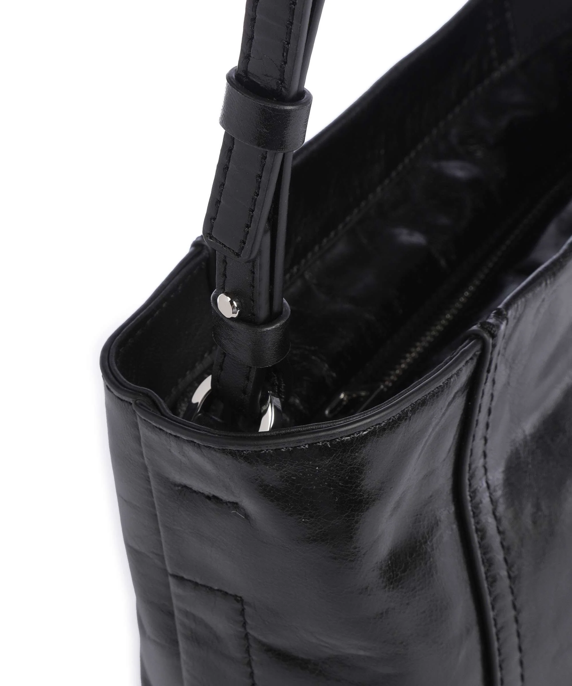 Liebeskind Chudy Paper Touch Crinkle S Sac bandoulière black - Image 4