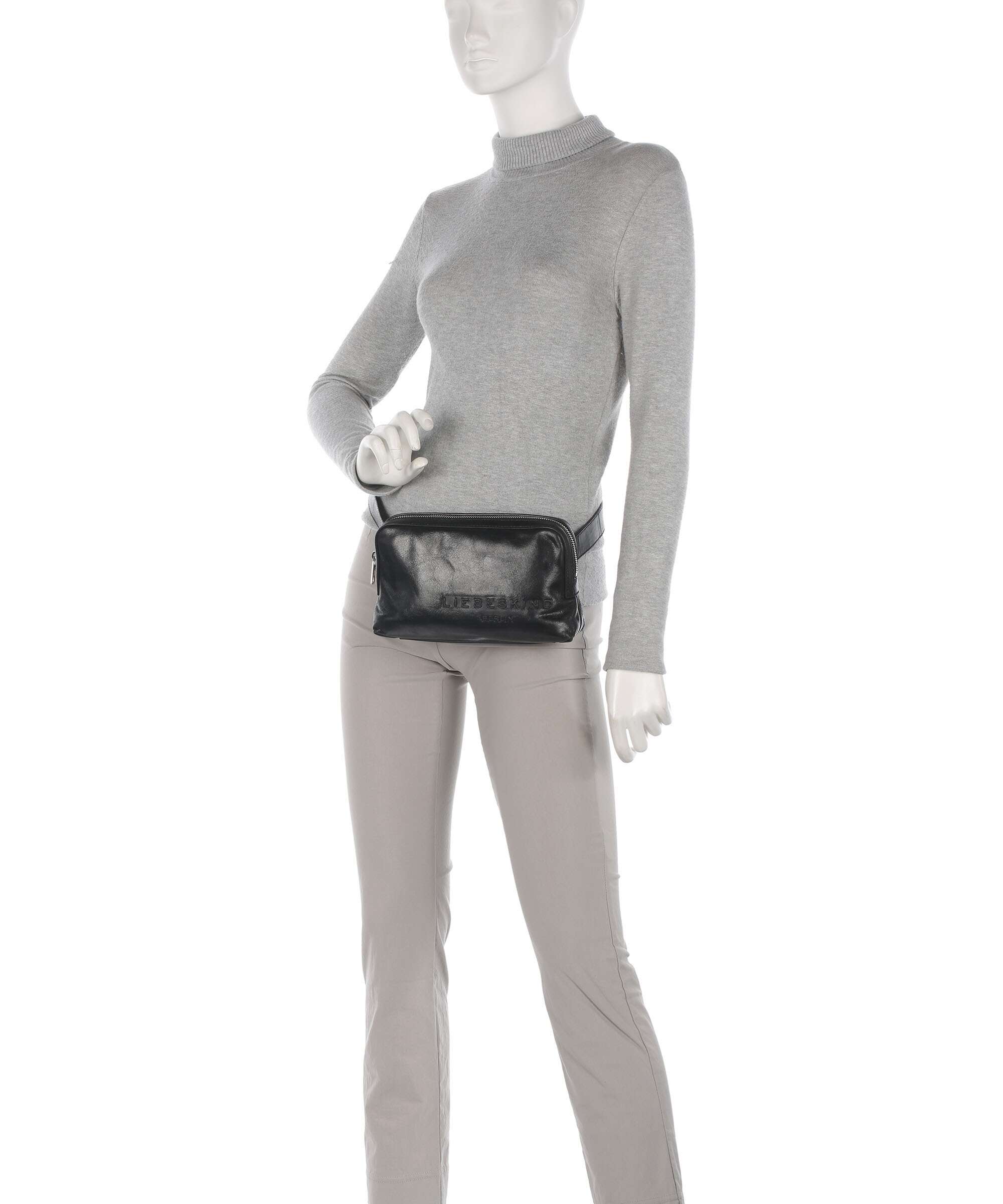 Liebeskind Elvira Lamb SF Verna Sac banane black - Image 4