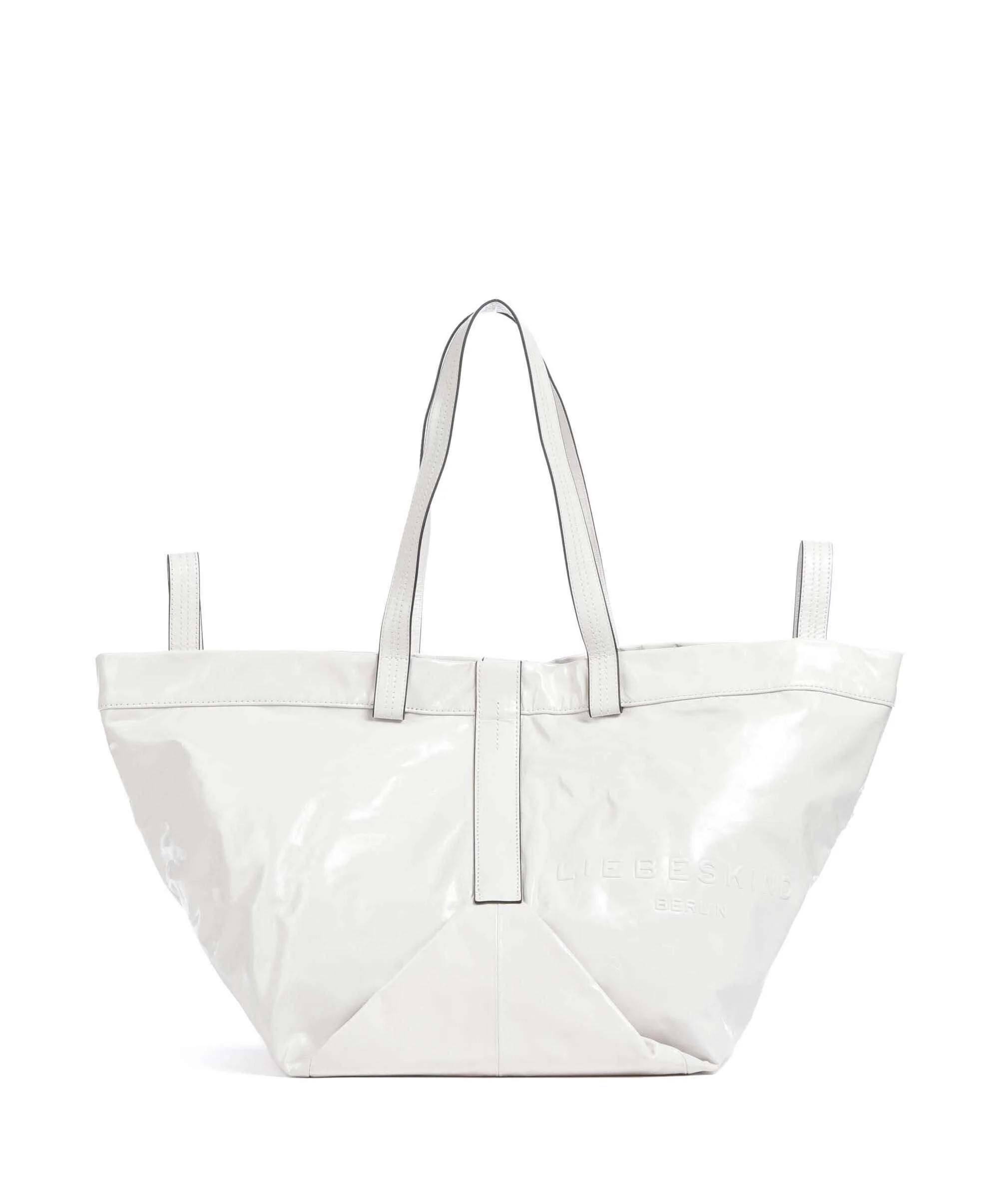 Liebeskind Elvira Paper Touch Crinkle L Cabas arctic