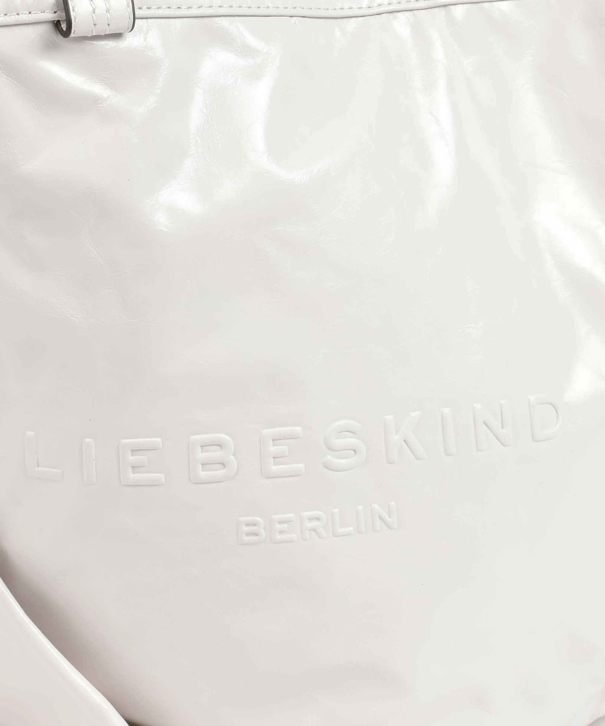 Liebeskind Elvira Paper Touch Crinkle L Cabas arctic - Image 6