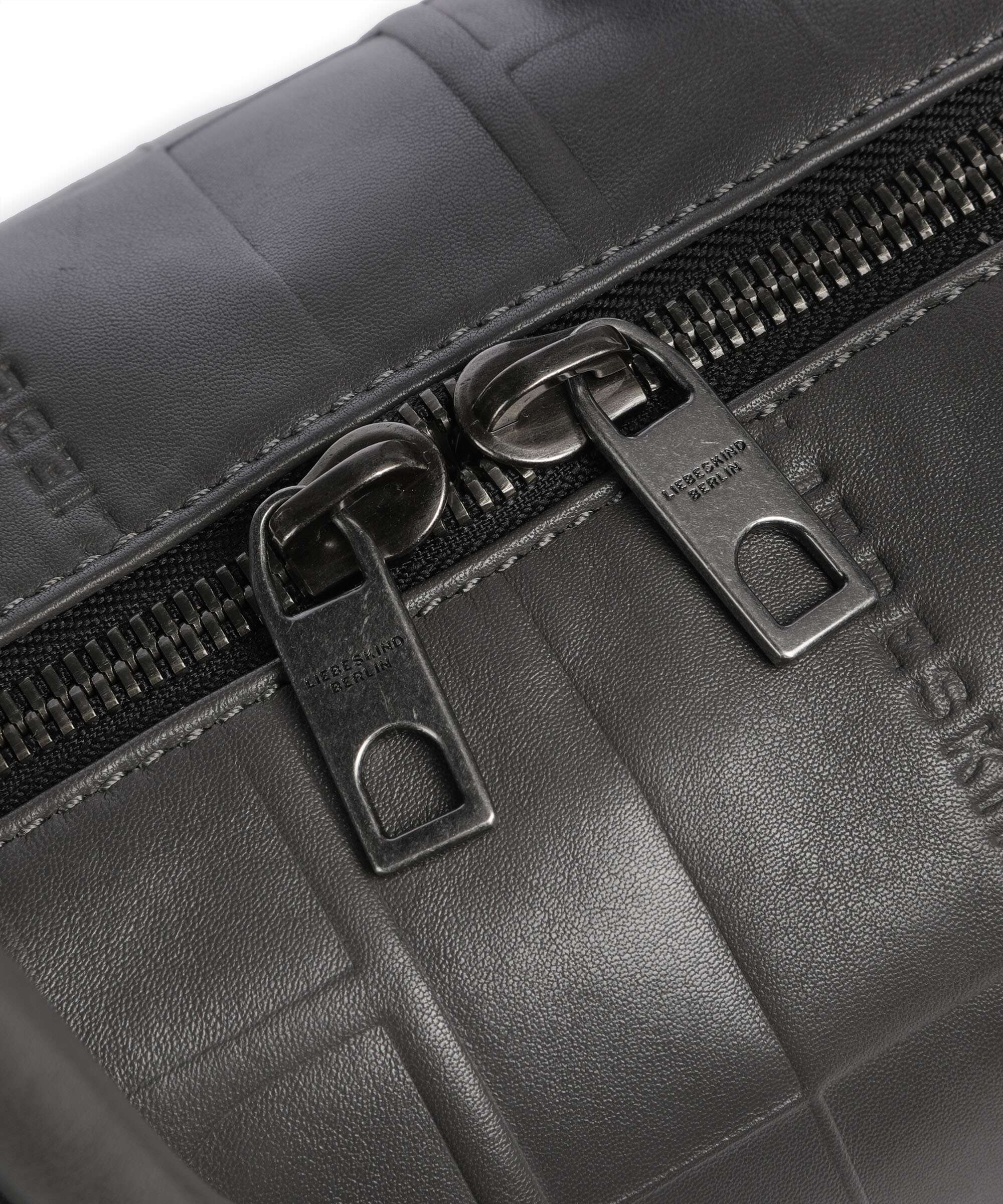 Liebeskind Kayla Monogram Sheep Natural S Sac porté épaule iron - Image 4