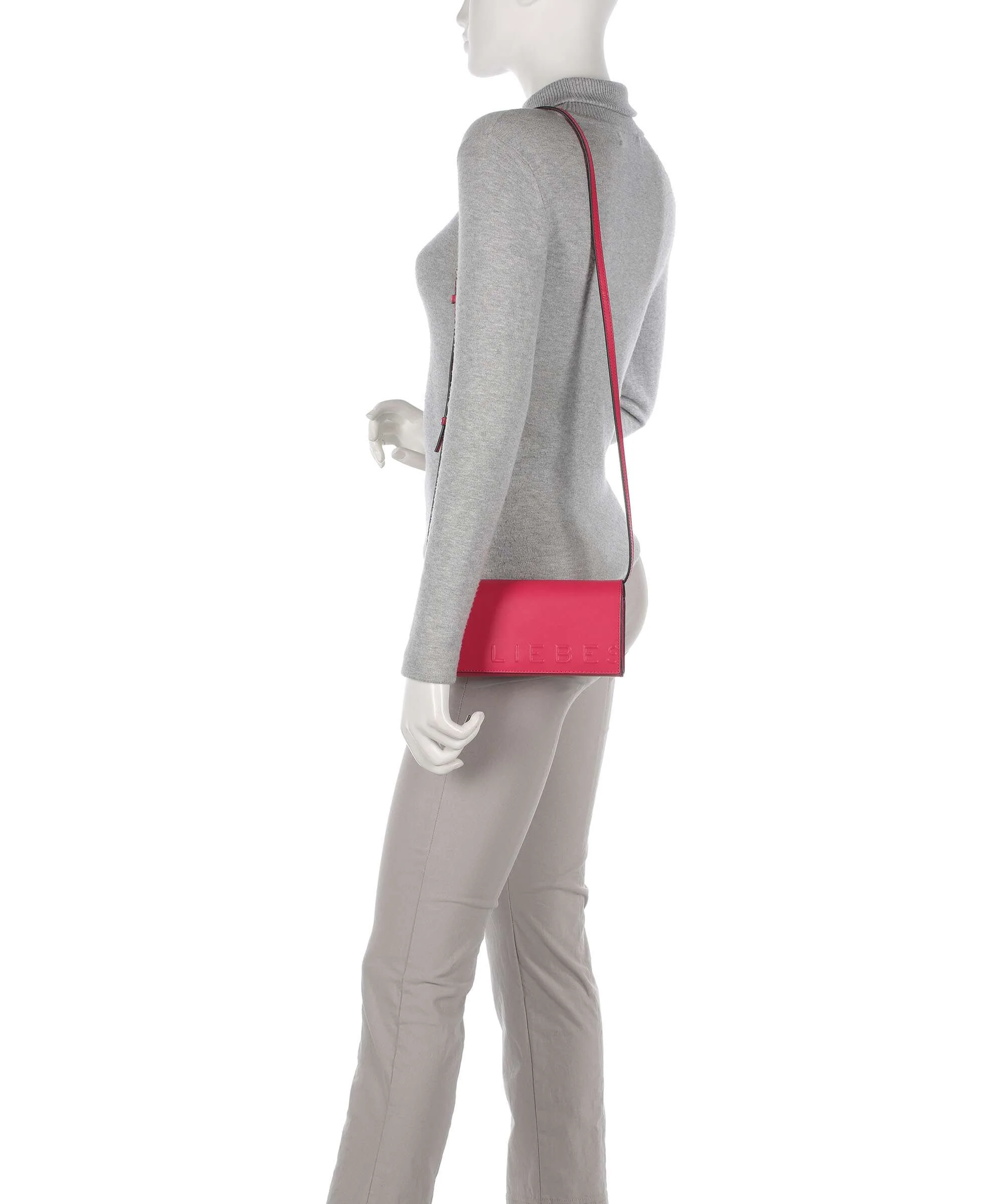 Liebeskind Paper Bag Logo Carter XS Sac bandoulière lemonade pink - Image 3