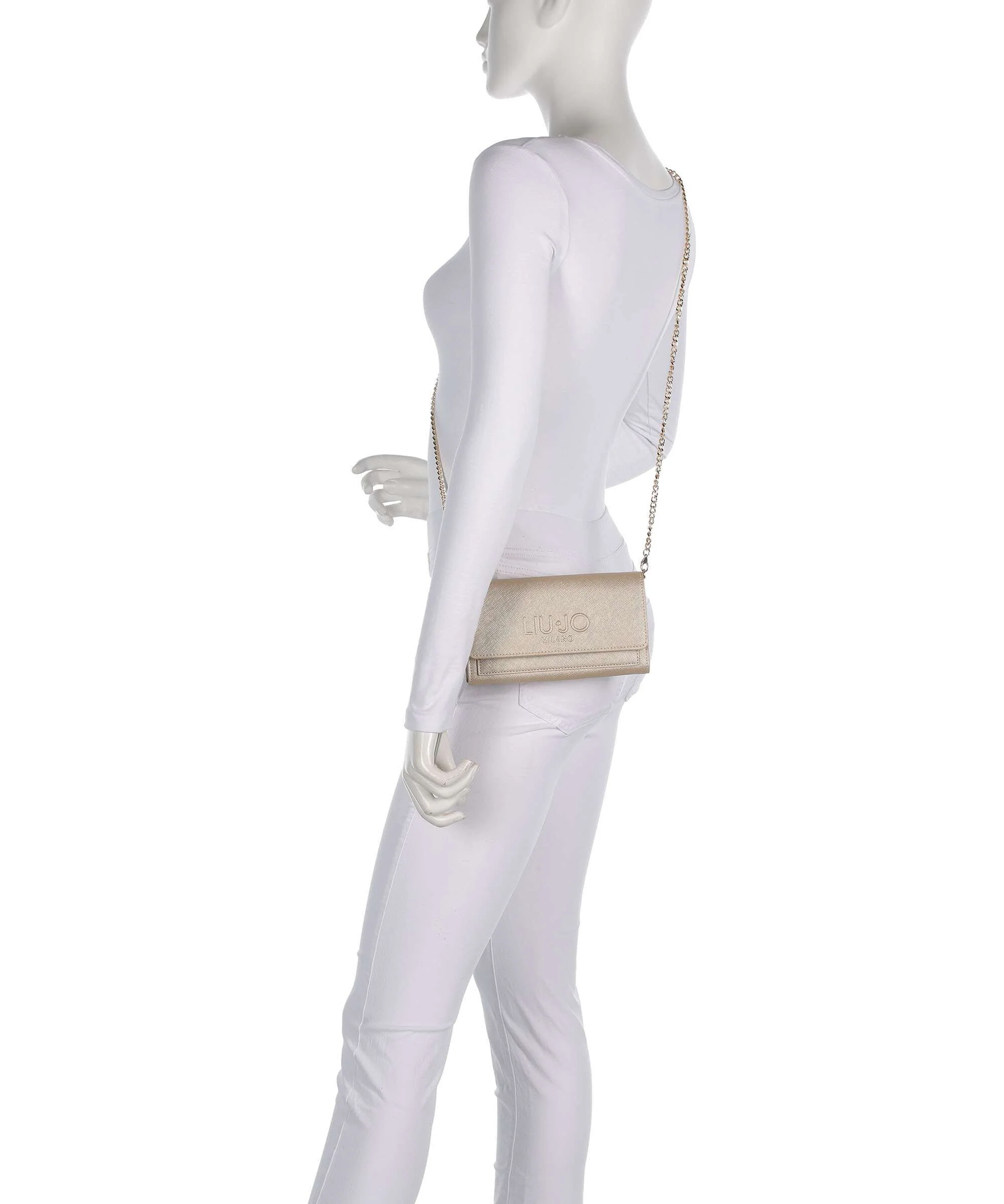 Liu Jo Caliwen XL Sac bandoulière light gold - Image 3