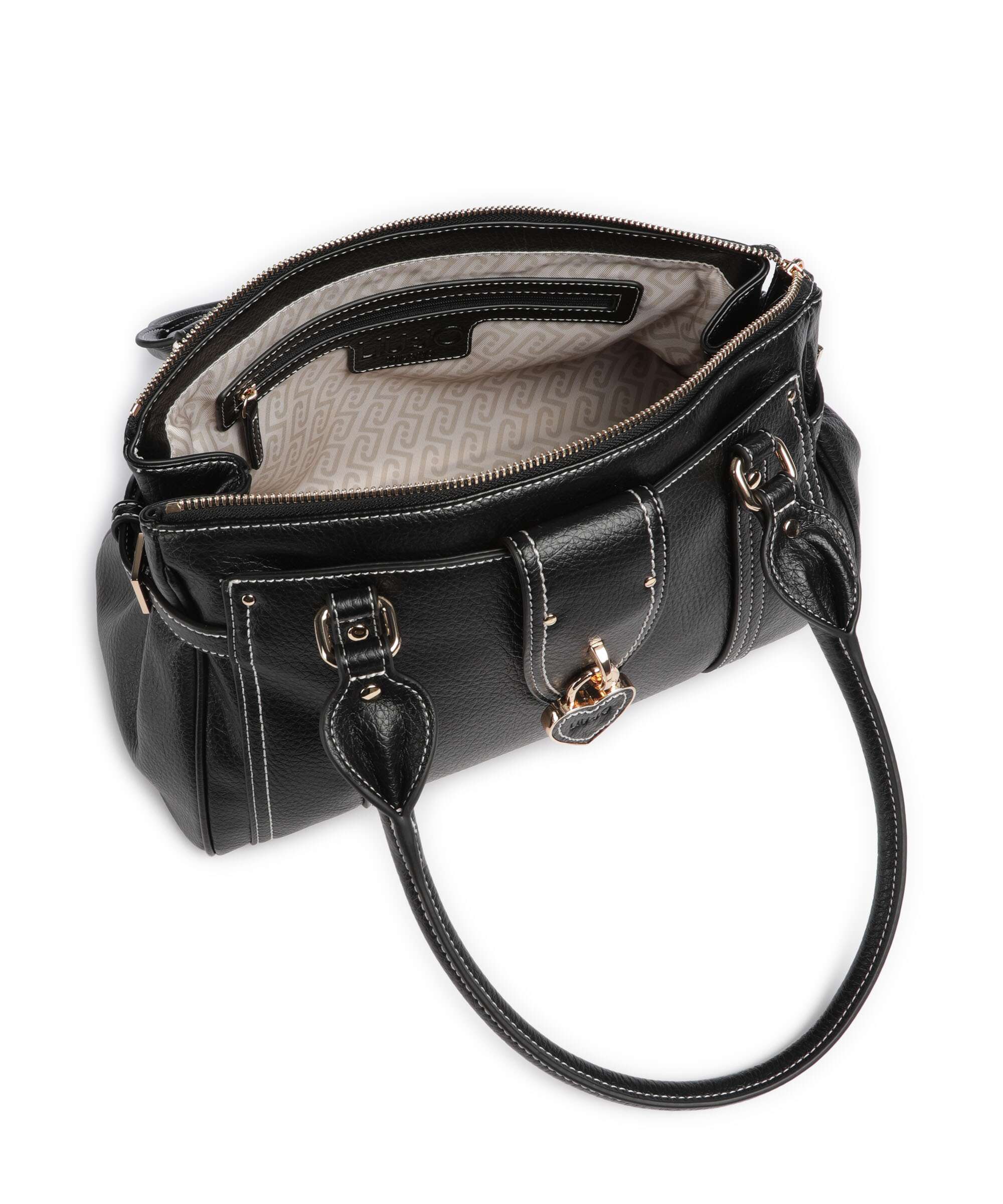 Liu Jo Corniola M Sac porté épaule nero - Image 6