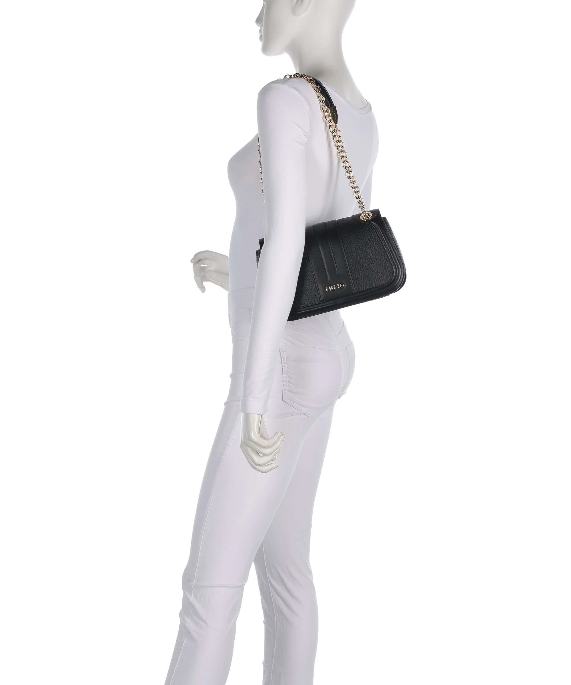 Liu Jo Ematite M Sac porté épaule nero - Image 3