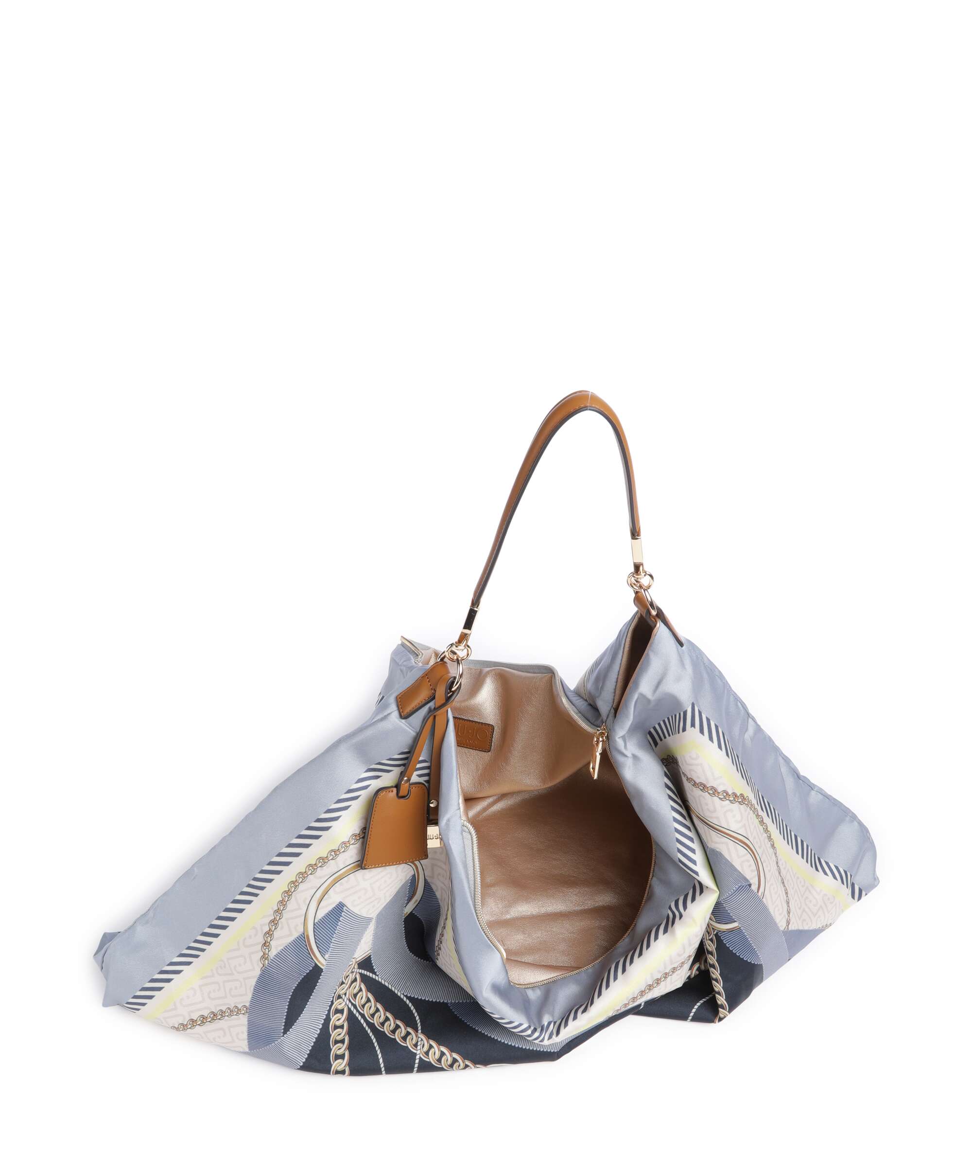 Liu Jo Foulard Sac fourre-tout st metall/light denim - Image 6