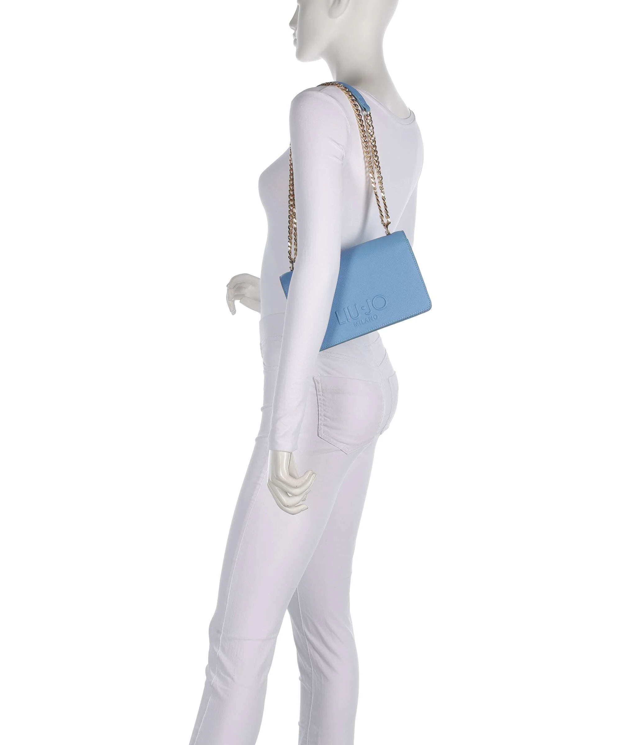 Liu Jo Halona M Sac porté épaule azure blue - Image 4