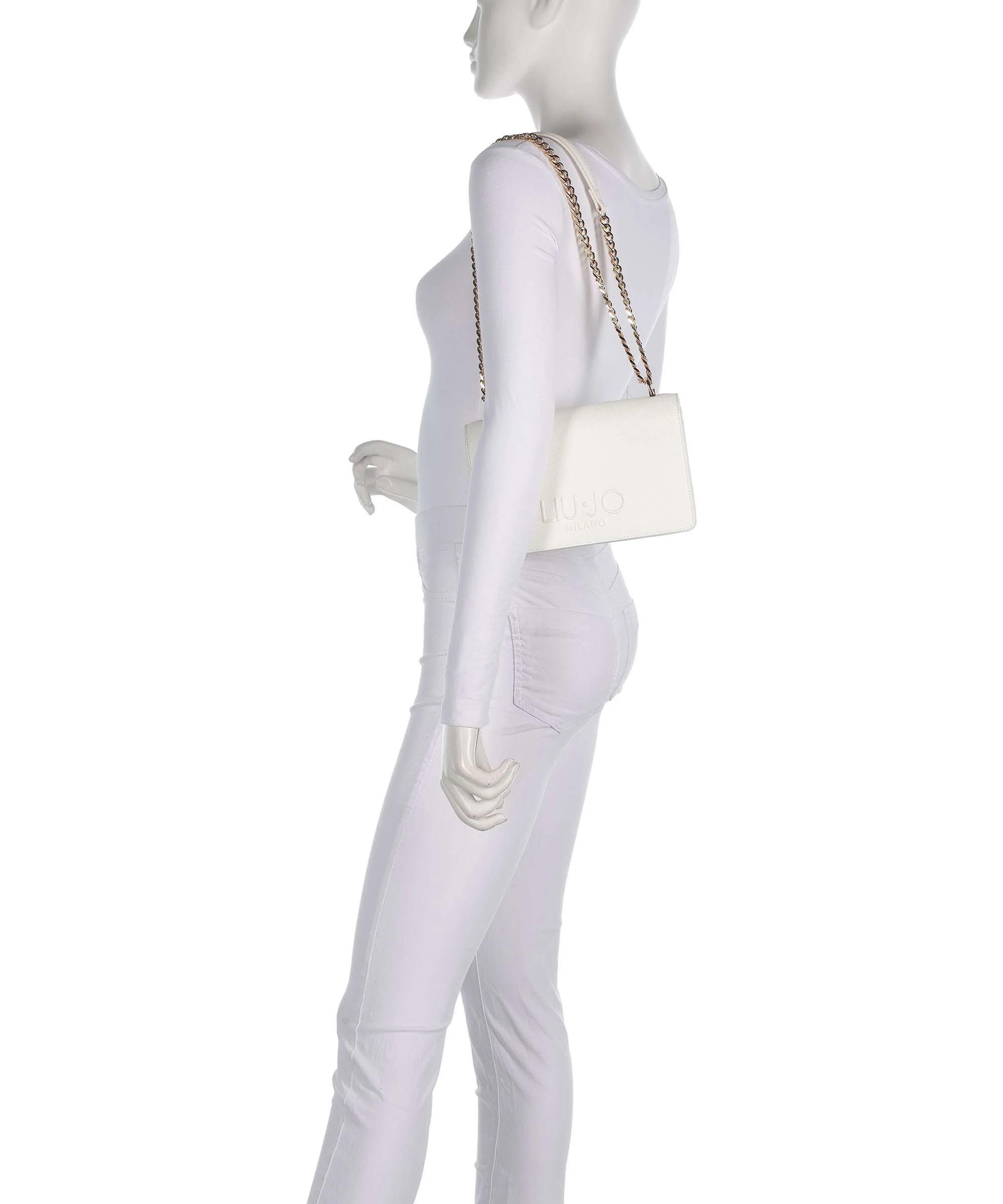 Liu Jo Halona M Sac porté épaule cream - Image 3