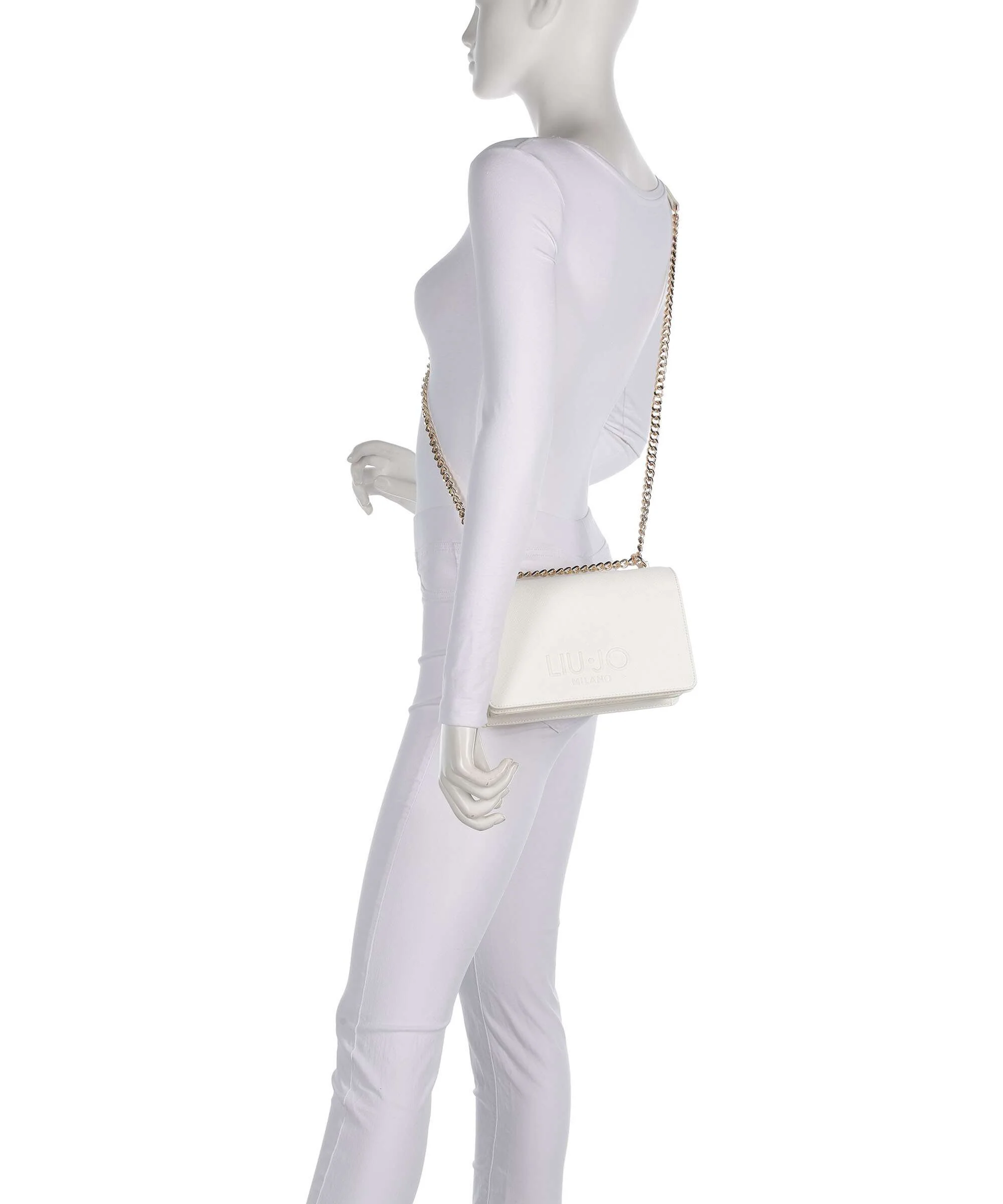 Liu Jo Halona M Sac porté épaule cream - Image 4