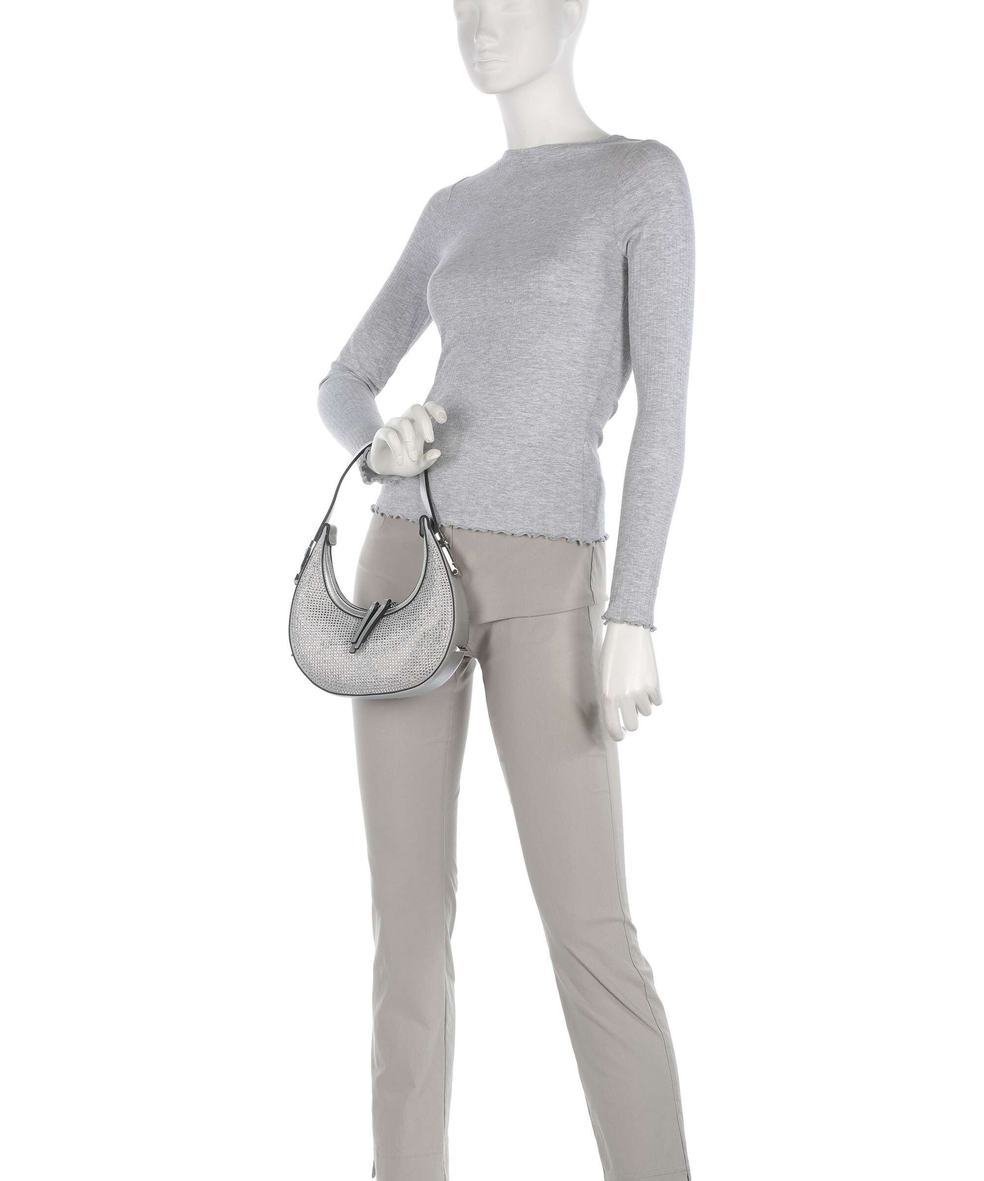 Liu Jo Kiele Sac porté épaule pearl grey - Image 3