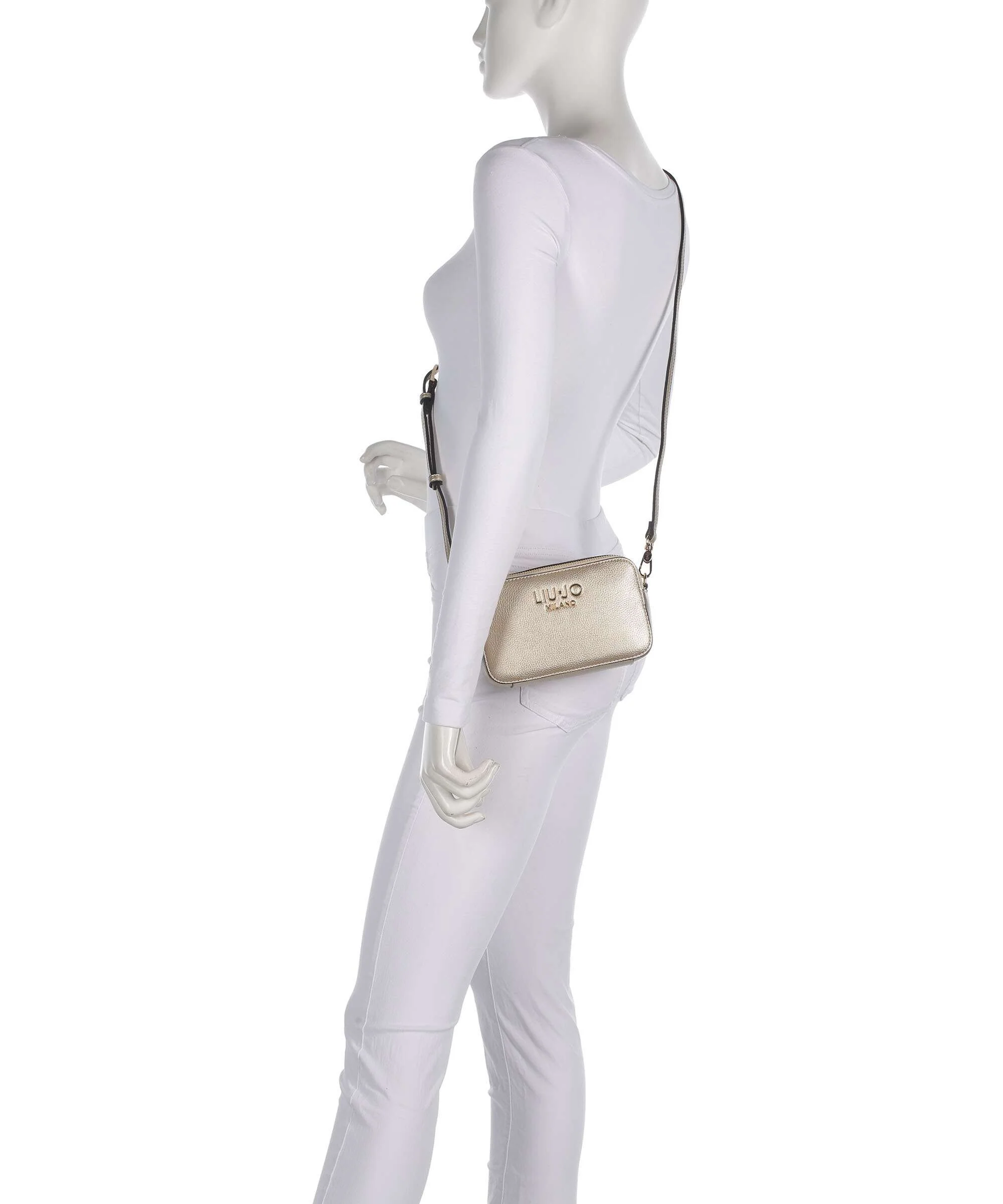Liu Jo Ridhi S Sac bandoulière light gold - Image 3