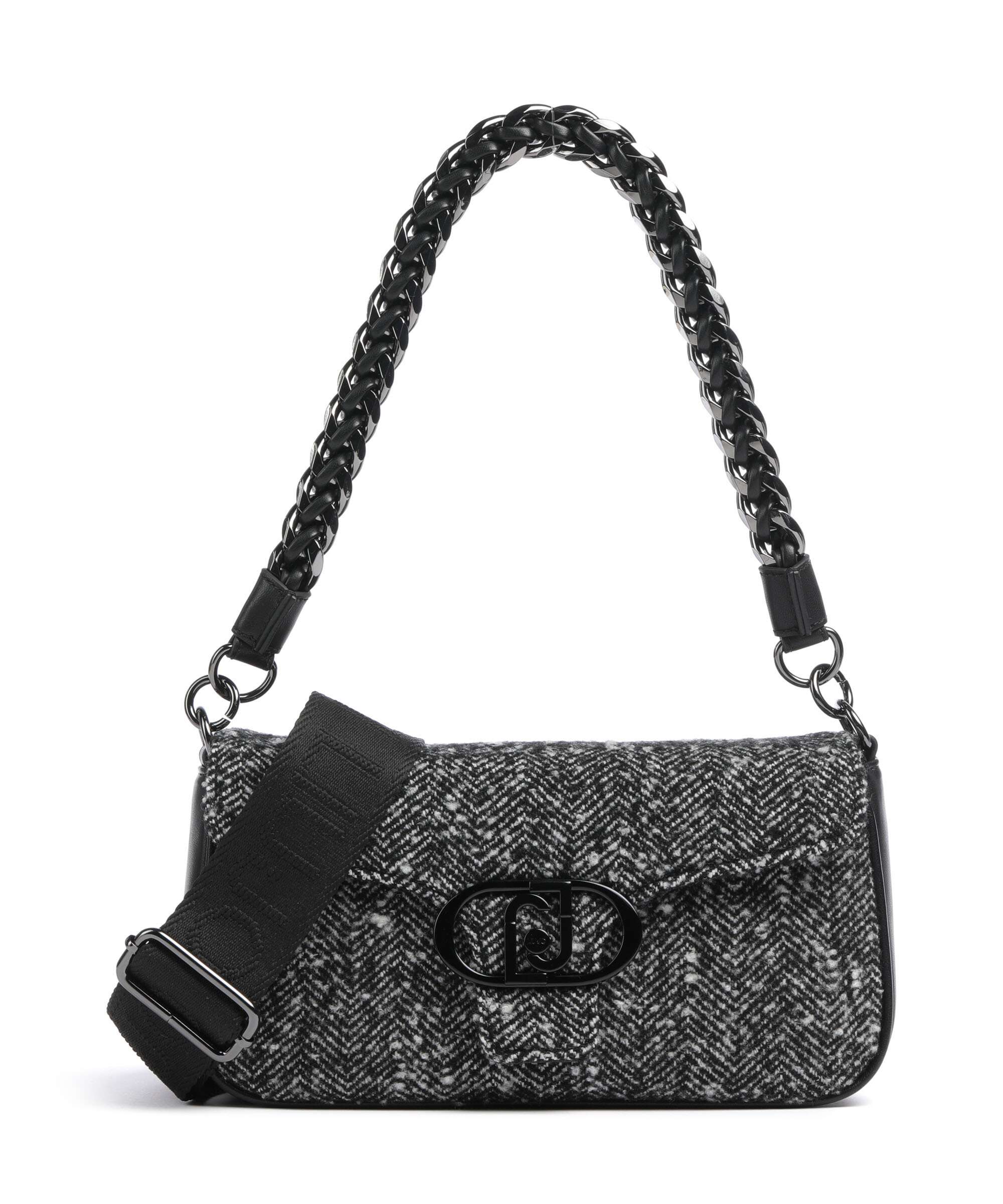 Liu Jo Rubino Sac porté épaule black/white chevron