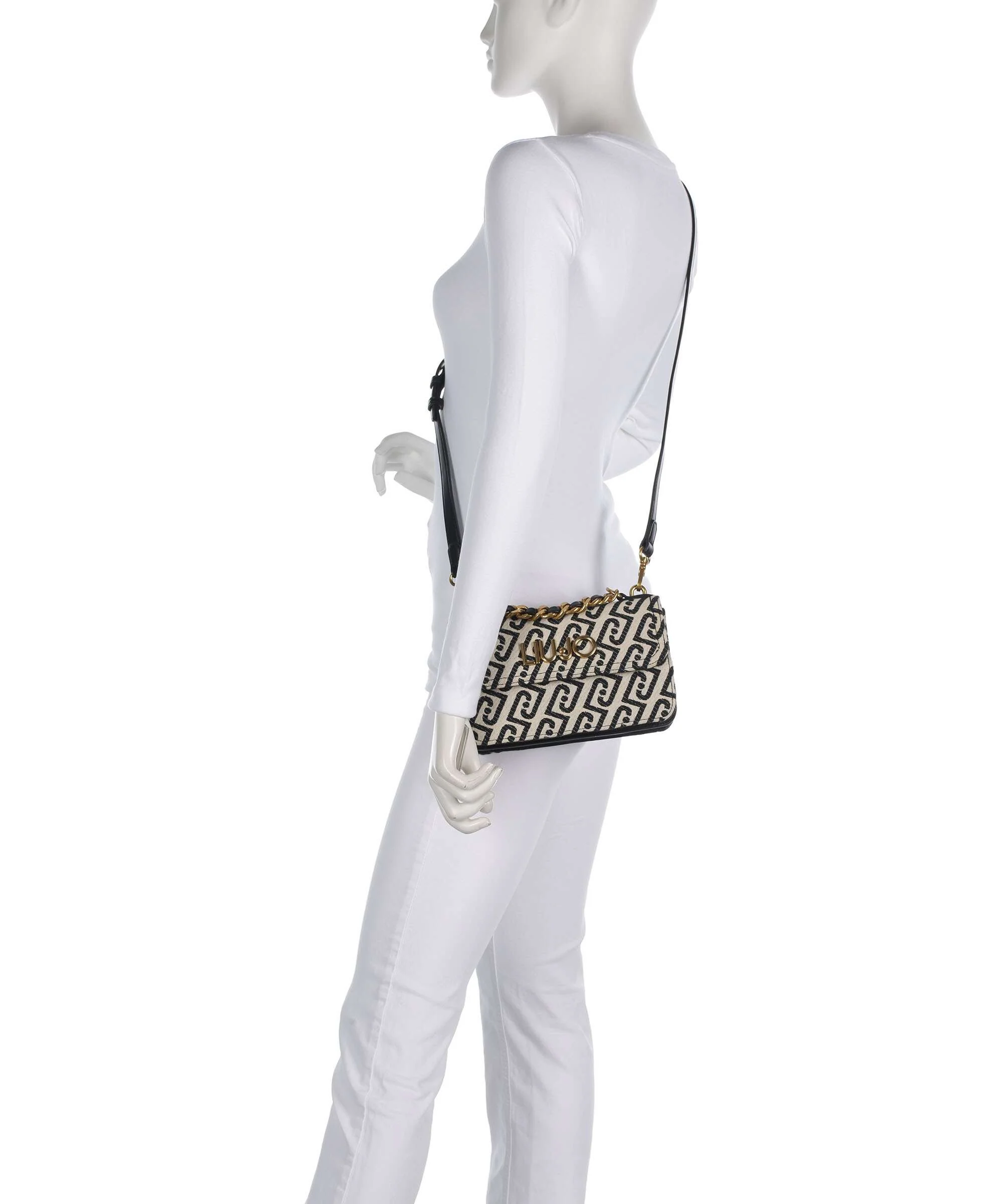 Liu Jo Shaula M Sac bandoulière black/white - Image 3