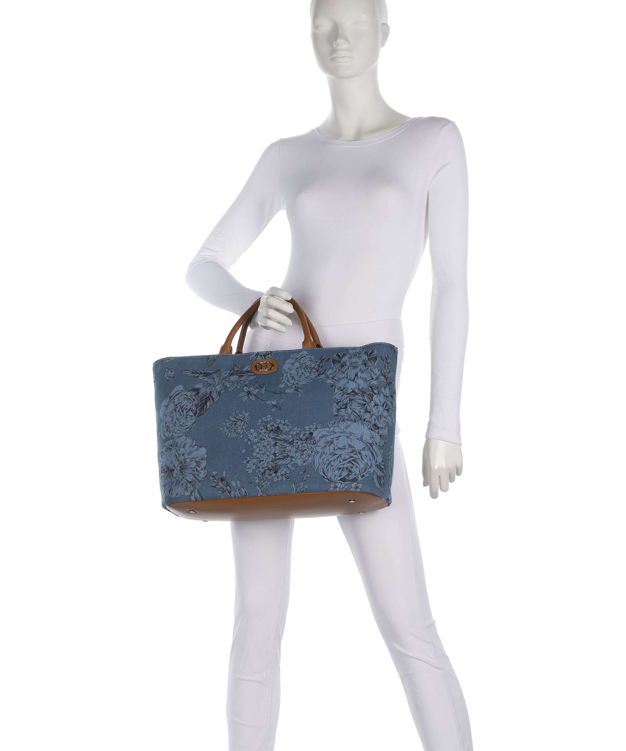 Liu Jo Sira L Sac à main denim flowers - Image 3