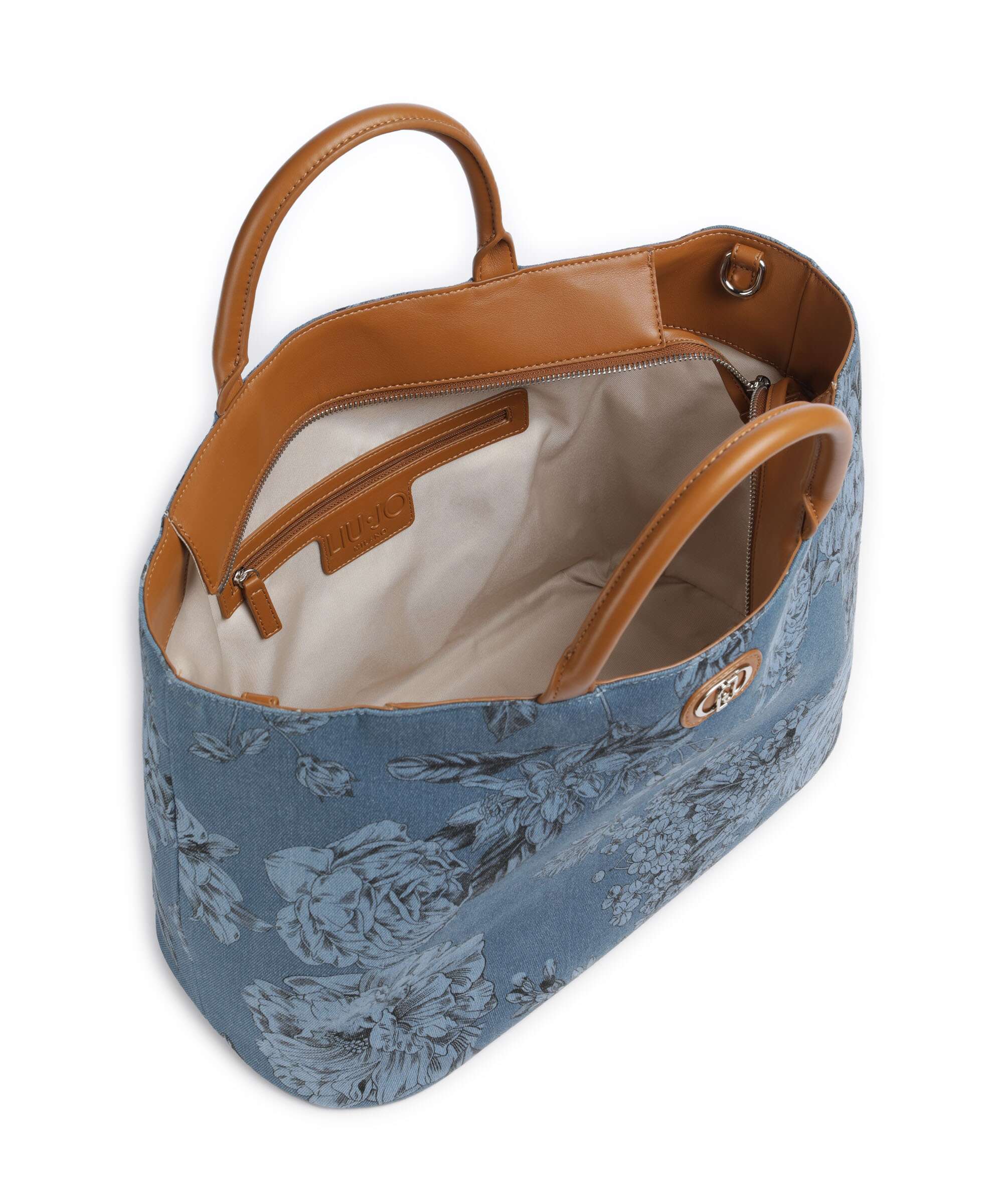 Liu Jo Sira L Sac à main denim flowers - Image 5