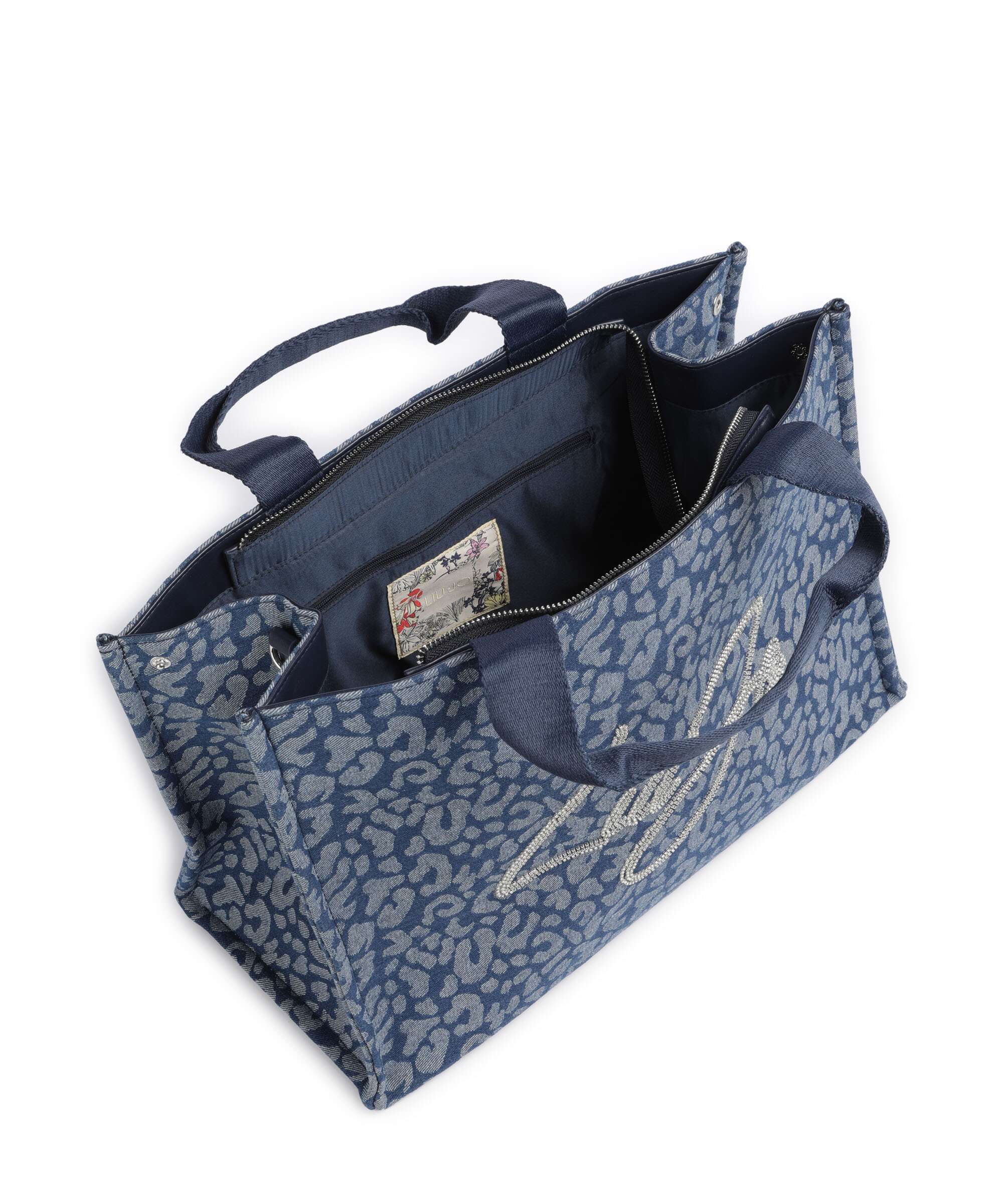 Liu Jo Soft L Sac à main den blue animalier - Image 6