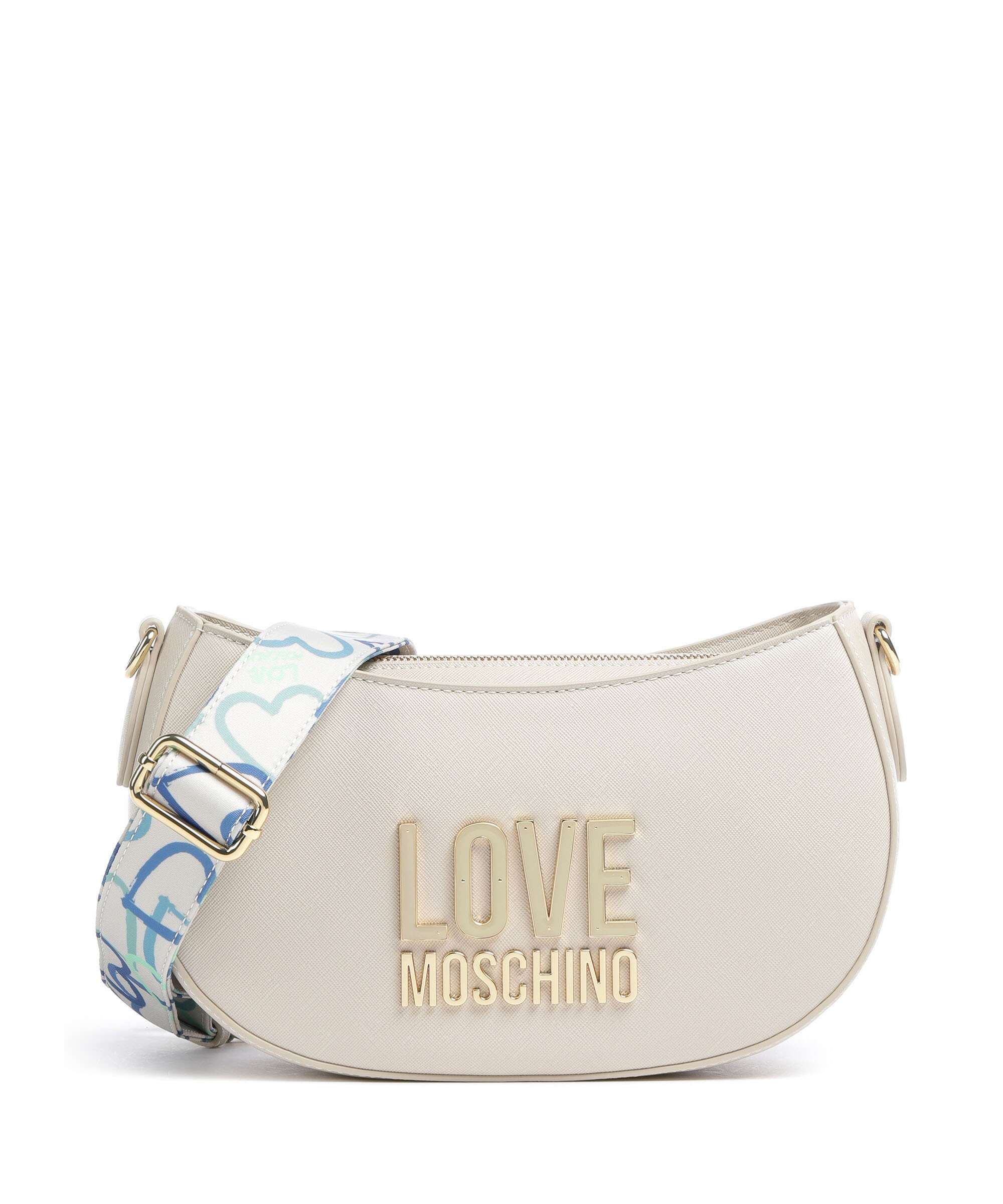 Love Moschino Jelly Logo Sac bandoulière avorio