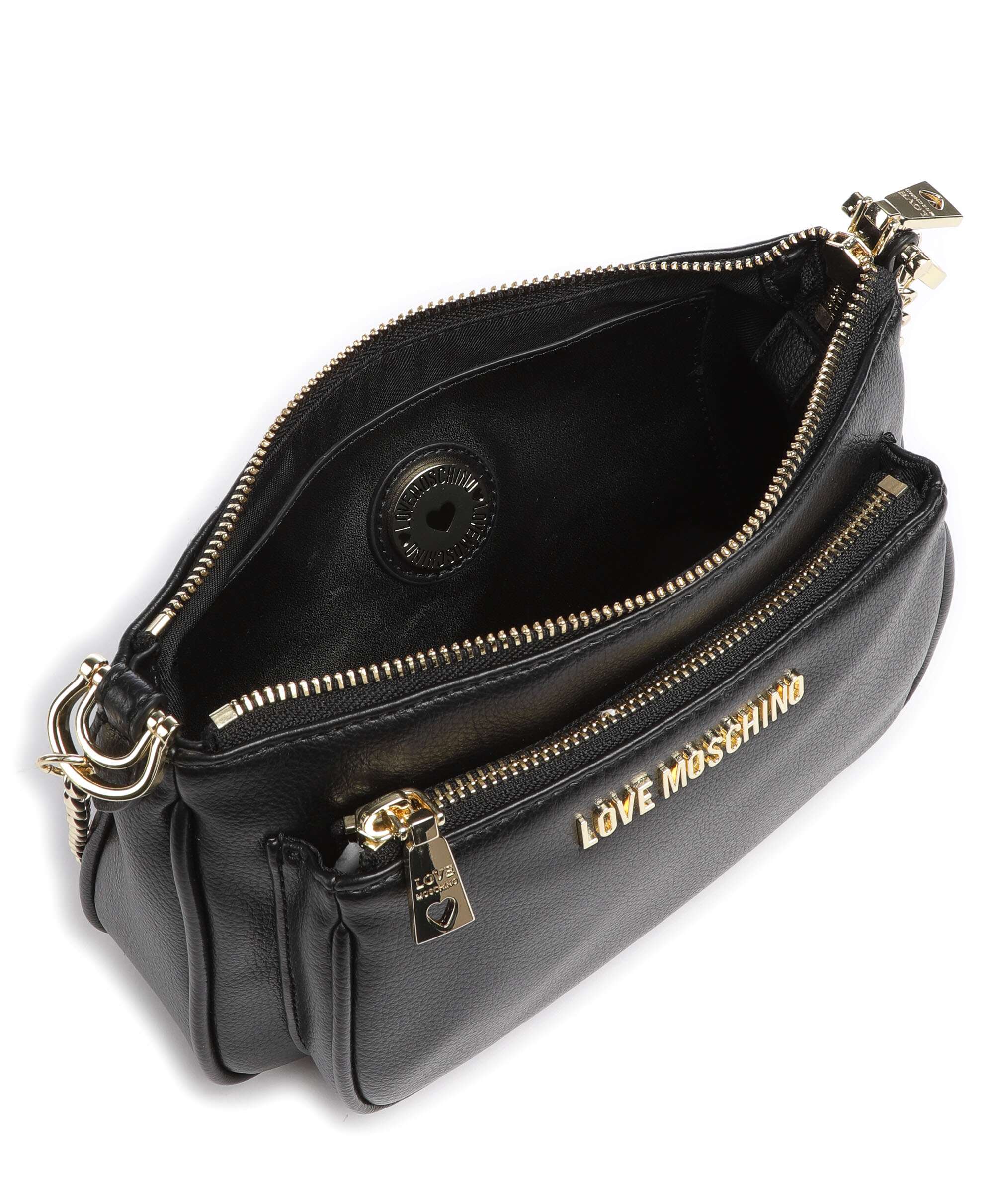 Love Moschino Pouch Charm Sac porté épaule nero - Image 6