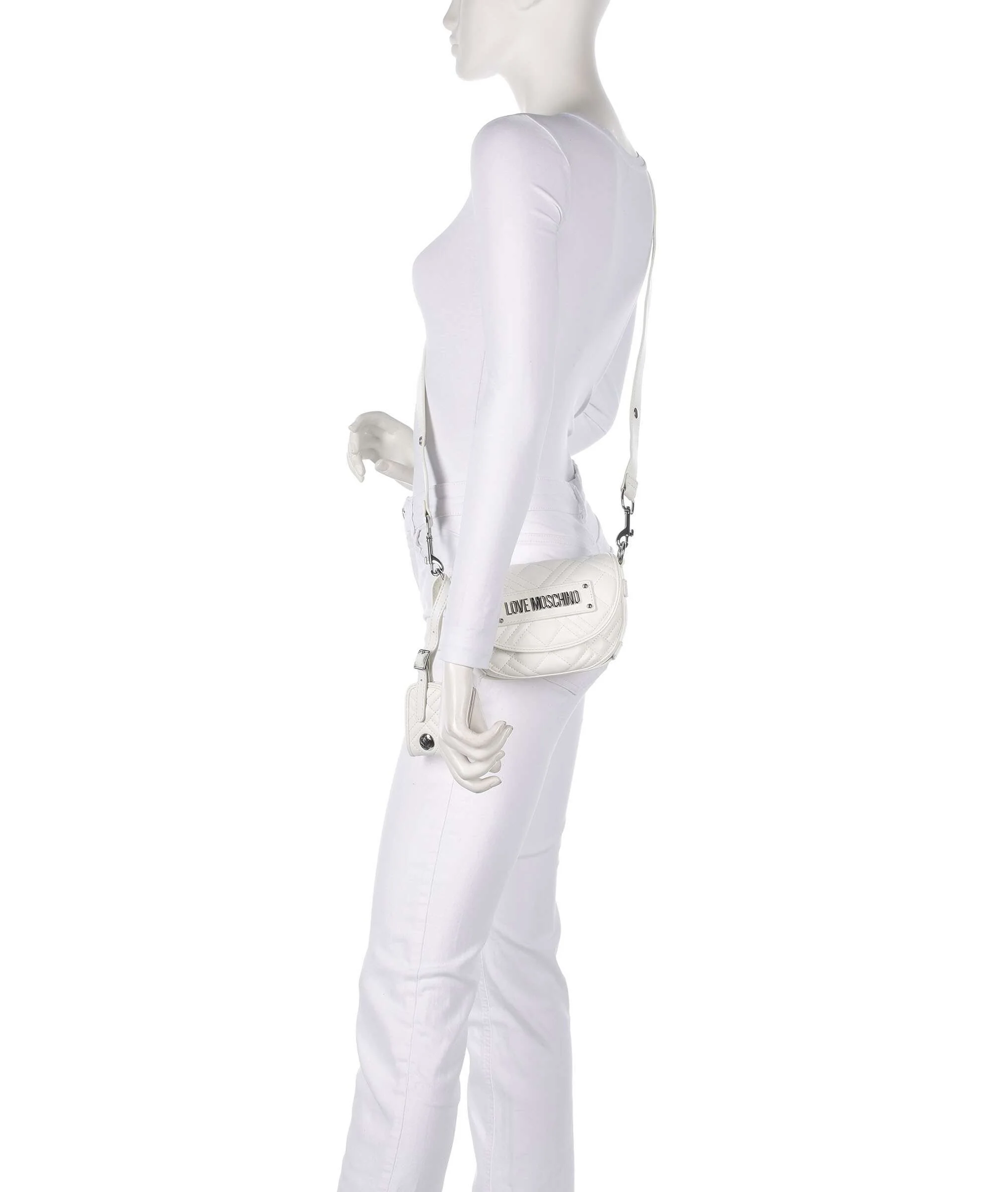 Love Moschino Quilted Sac bandoulière bianco - Image 3