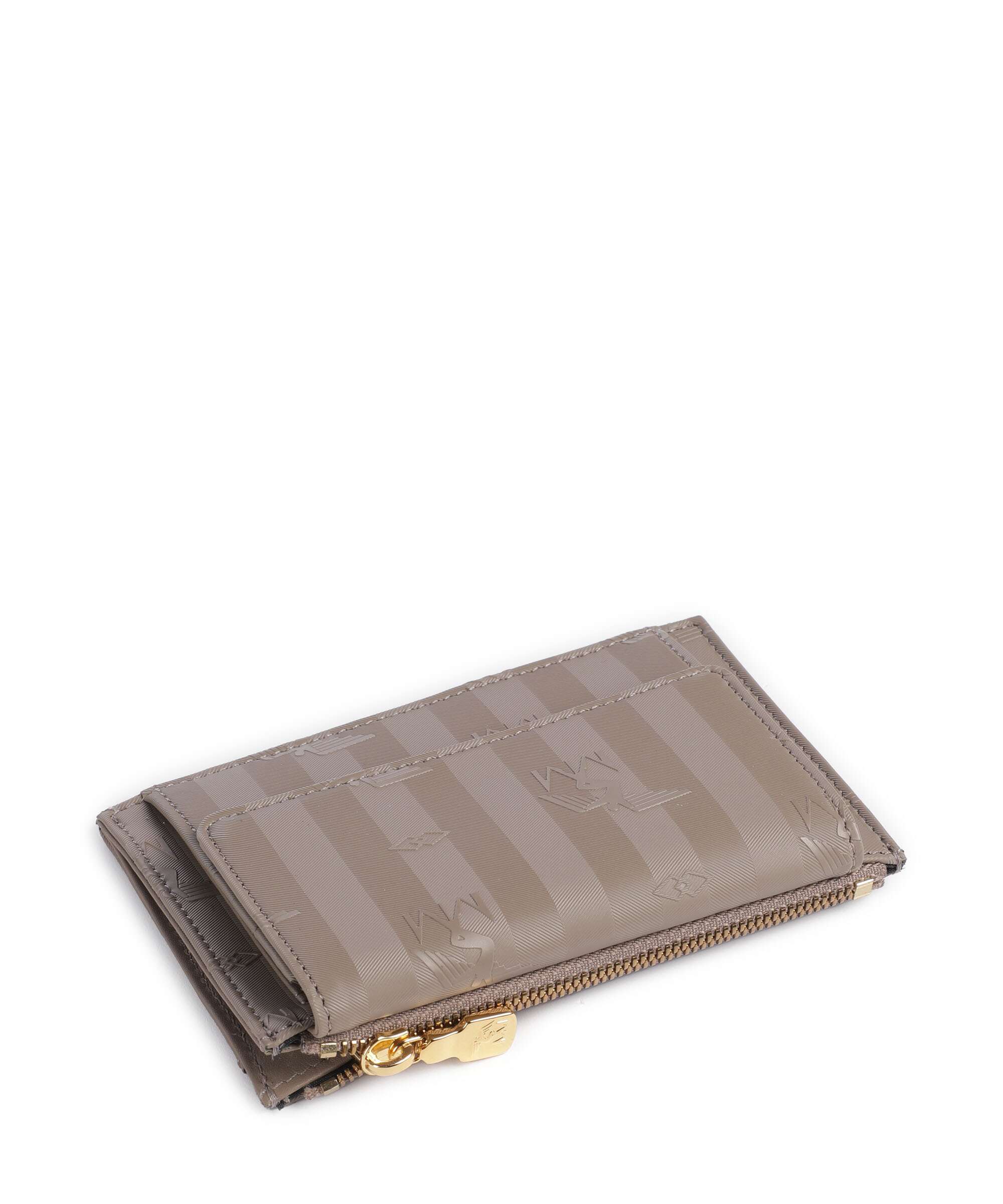 Maison Mollerus Canvas Buin Étui à cartes crédit taupe grau - Image 3