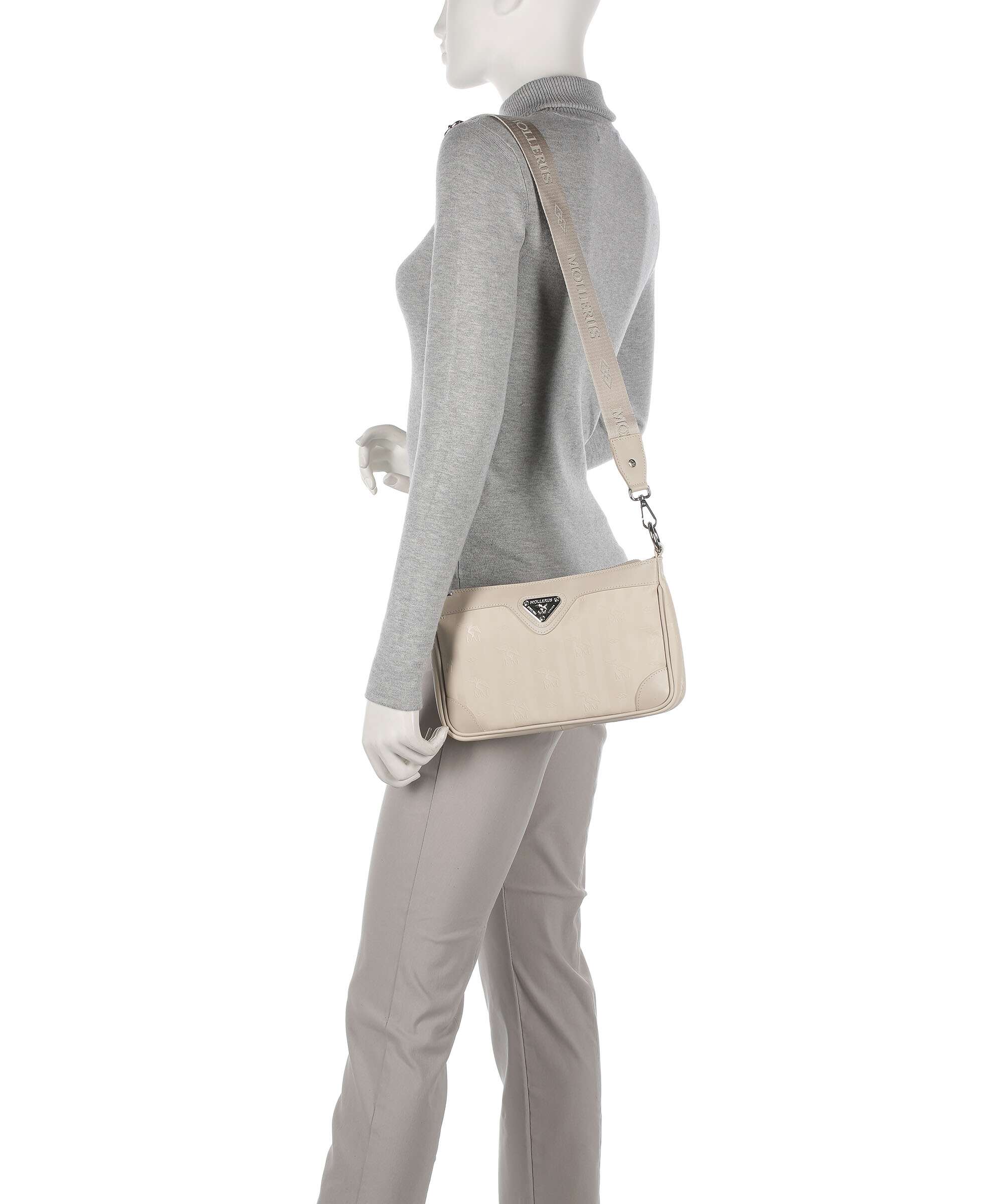 Maison Mollerus Vinerus Flums Sac bandoulière pearl weiss - Image 3