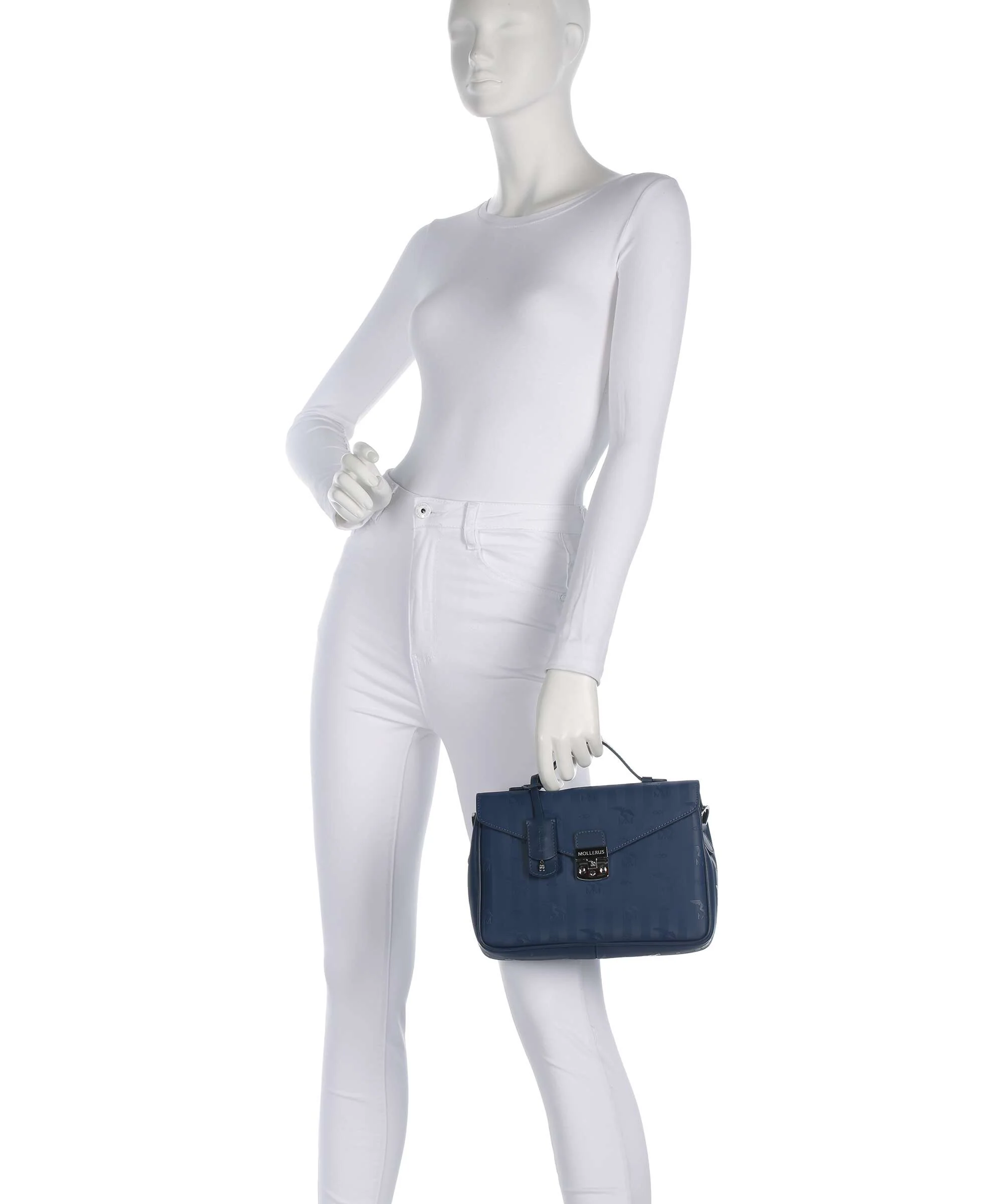 Maison Mollerus Vinerus Marly Sac bandoulière deep blau - Image 3