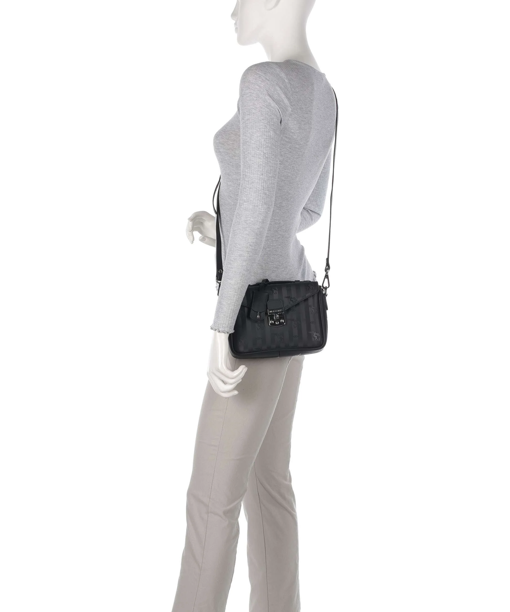 Maison Mollerus Vinerus Meyrin Sac bandoulière classic schwarz - Image 3