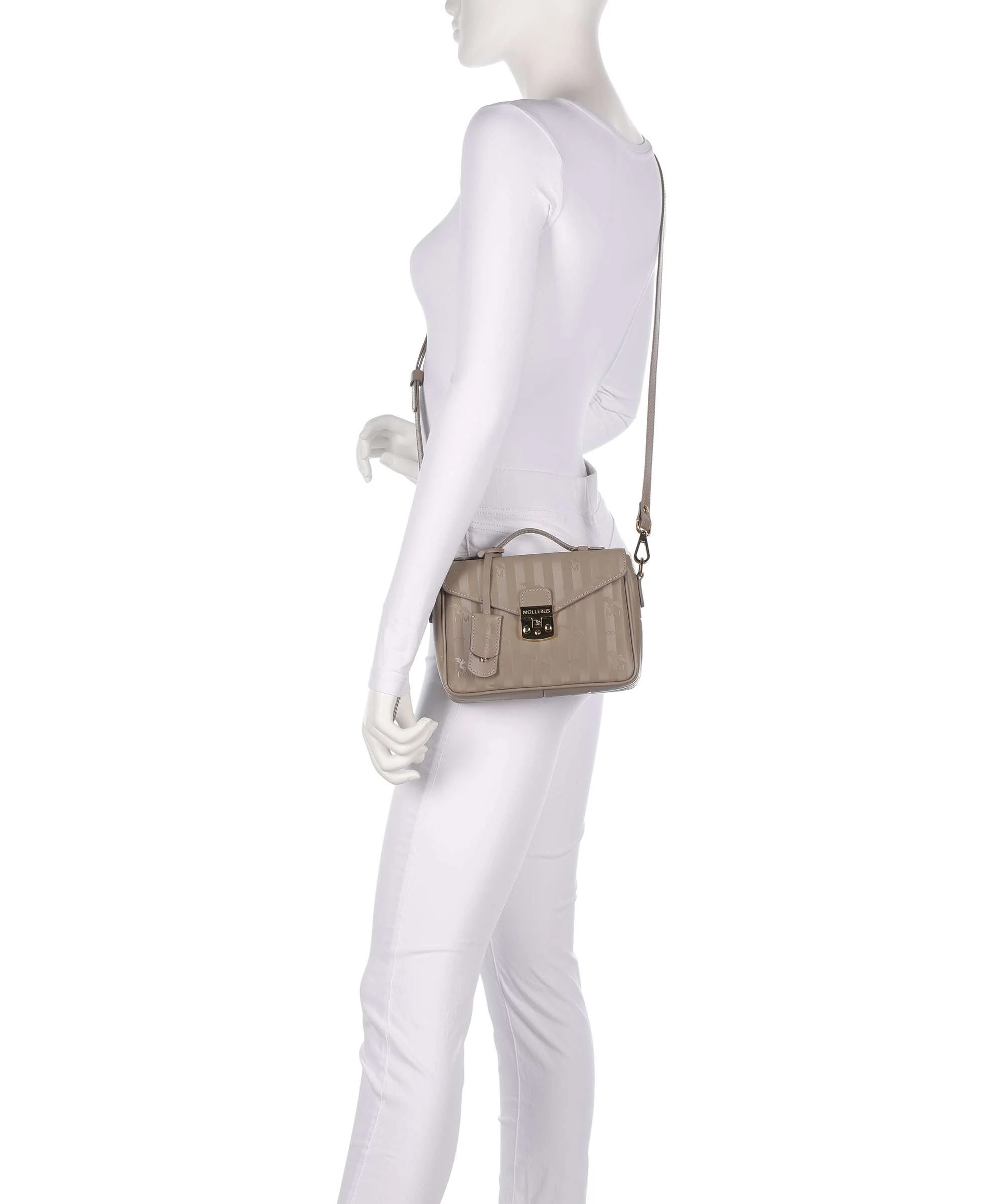 Maison Mollerus Vinerus Meyrin Sac bandoulière taupe grau - Image 3