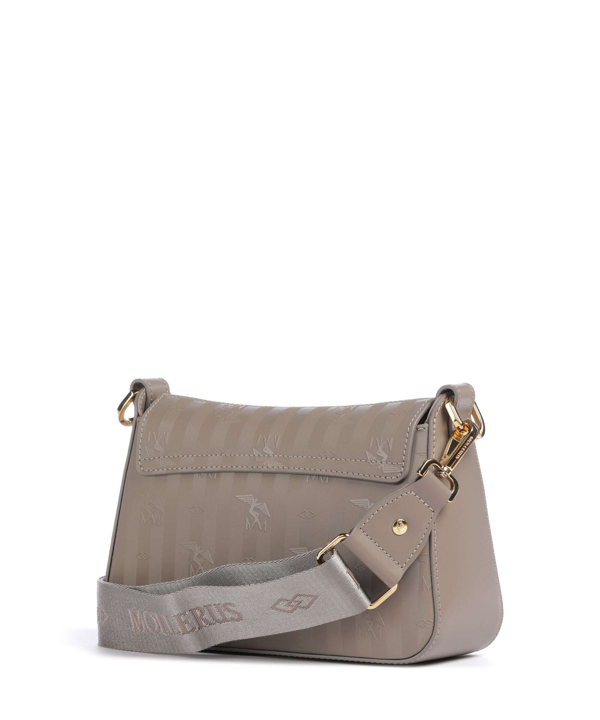 Maison Mollerus Vinerus Noville Sac bandoulière taupe grau - Image 2